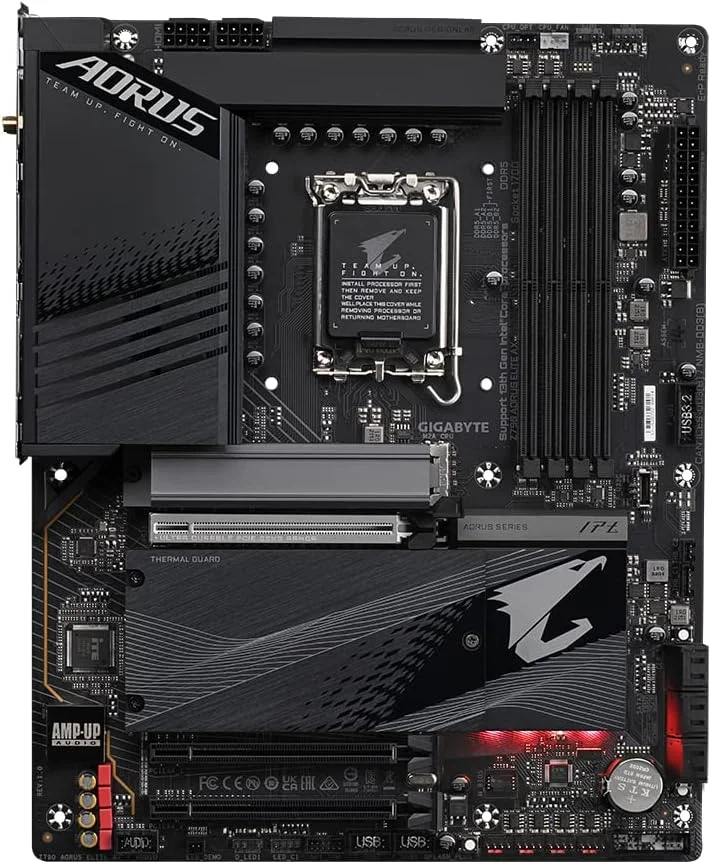 مادربرد گیگابایت Z790 AORUS ELITE AX اینتل Z790 LGA 1700 ATX مادربرد گیگابایت Z790 AORUS ELITE AX اینتل Z790 LGA 1700 ATX