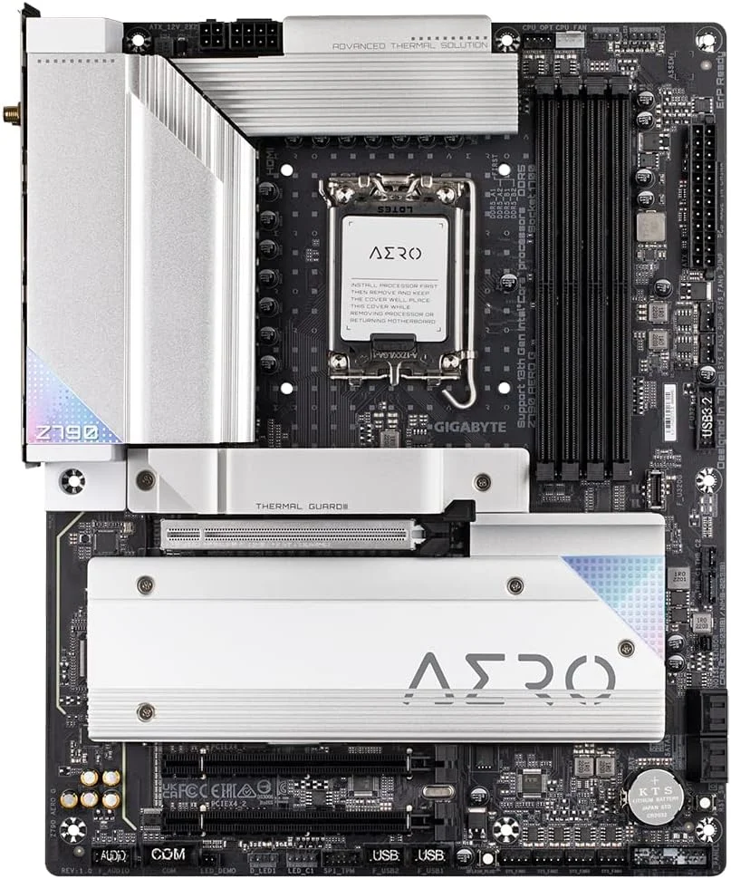 مادربرد گیگابایت Z790 Aero G، Intel Z790 - سوکت 1700، DDR5، PCIe 5.0، Z790 AERO G 1.0