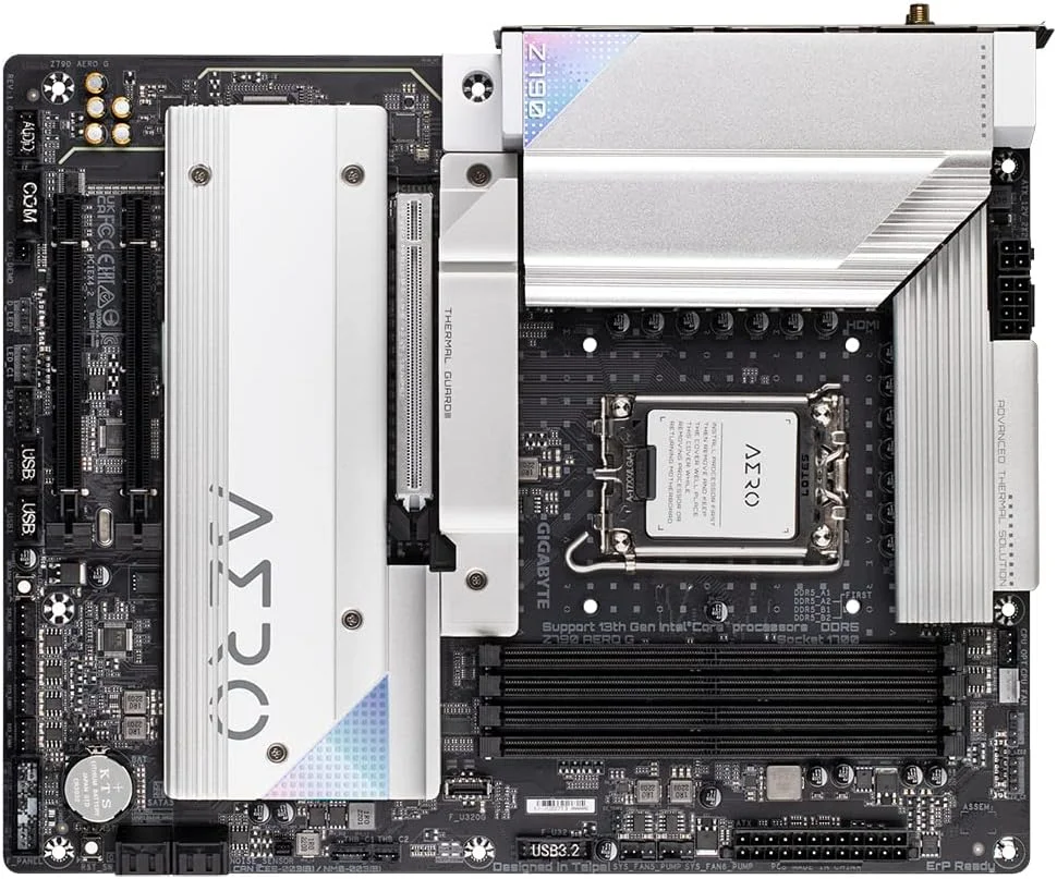 مادربرد گیگابایت Z790 Aero G، Intel Z790 - سوکت 1700، DDR5، PCIe 5.0، Z790 AERO G 1.0