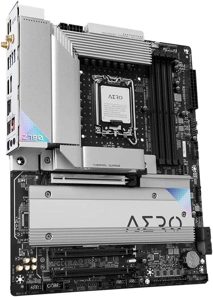 مادربرد گیگابایت Z790 Aero G، Intel Z790 - سوکت 1700، DDR5، PCIe 5.0، Z790 AERO G 1.0