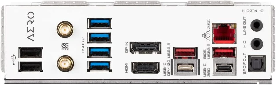 مادربرد گیگابایت Z790 Aero G، Intel Z790 - سوکت 1700، DDR5، PCIe 5.0، Z790 AERO G 1.0
