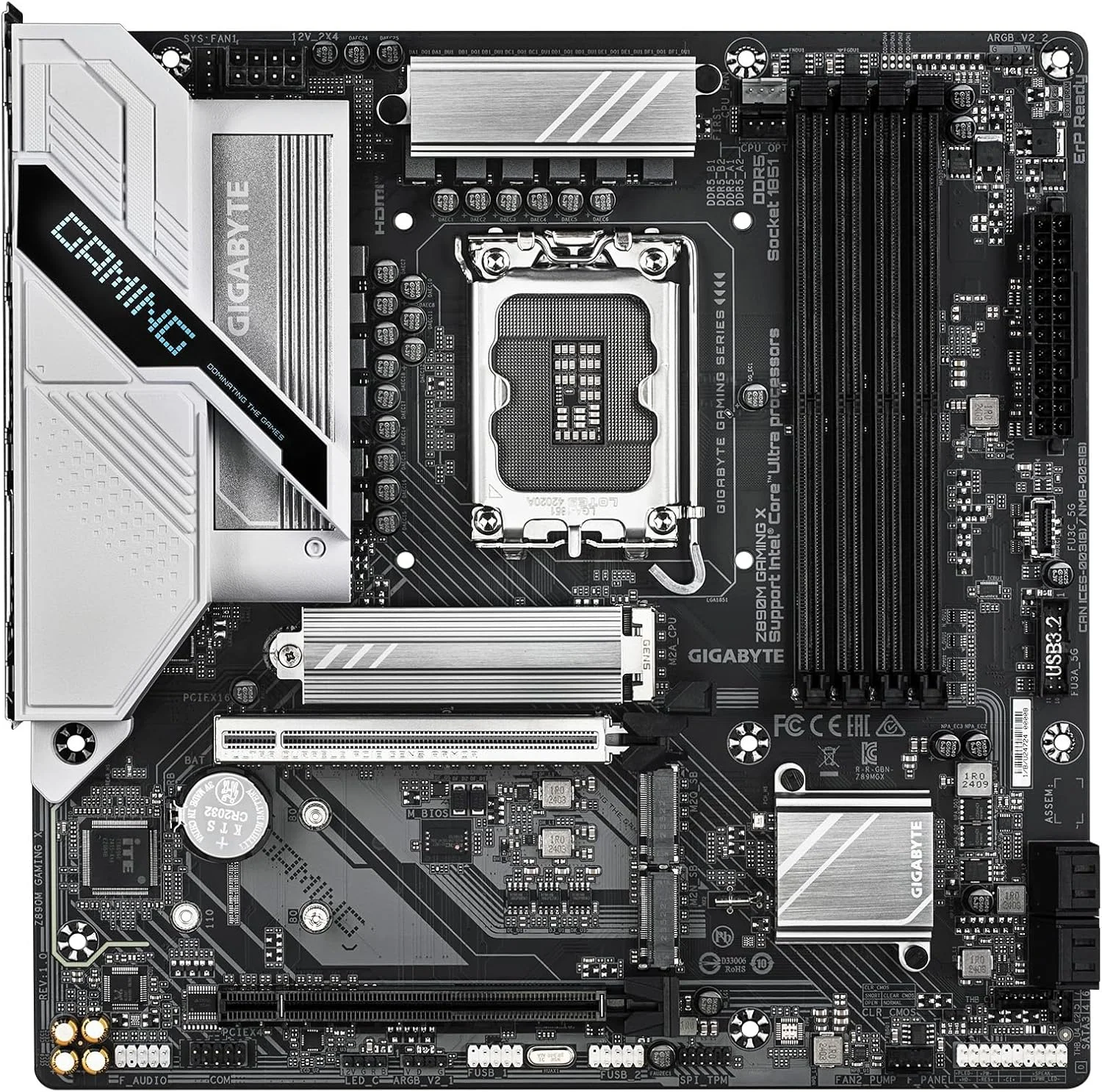 مادربرد گیگابایت Z890M GAMING X Micro ATX