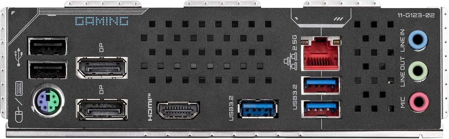 مادربرد GIGABYTE Z890M GAMING X - پشتیبانی از پردازنده های Intel Core Ultra (سری 2)، VRM با 8+1+2 فاز، DDR5 تا 8800 مگاهرتز (OC)، 1xPCIe 5.0 + 2xPCIe 4.0، LAN 2.5GbE، USB 3.2 Gen 1