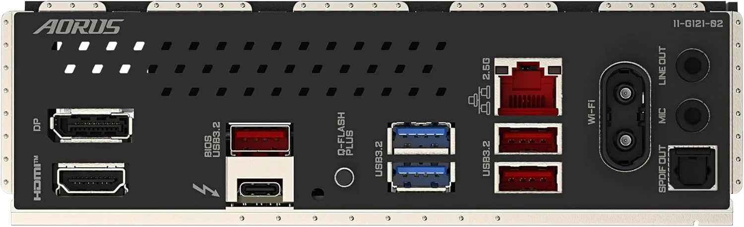 مادربرد GIGABYTE Z890I AORUS ULTRA - پشتیبانی از پردازنده های Intel Core Ultra (سری 2)، VRM با 8+1+2 فاز، DDR5 تا 8800 مگاهرتز (OC)، 1xPCIe 5.0 + 1xPCIe 4.0، Wi-Fi 7، LAN 2.5GbE، Thunderbolt 4