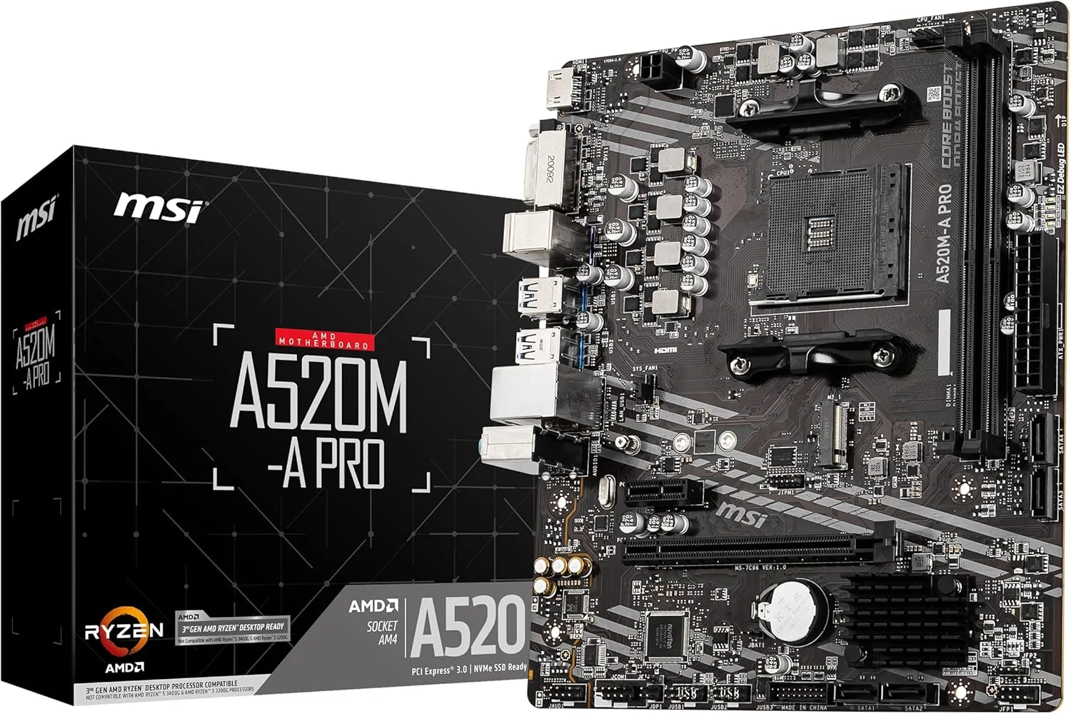 مادربرد ام اس آی A520M-A PRO