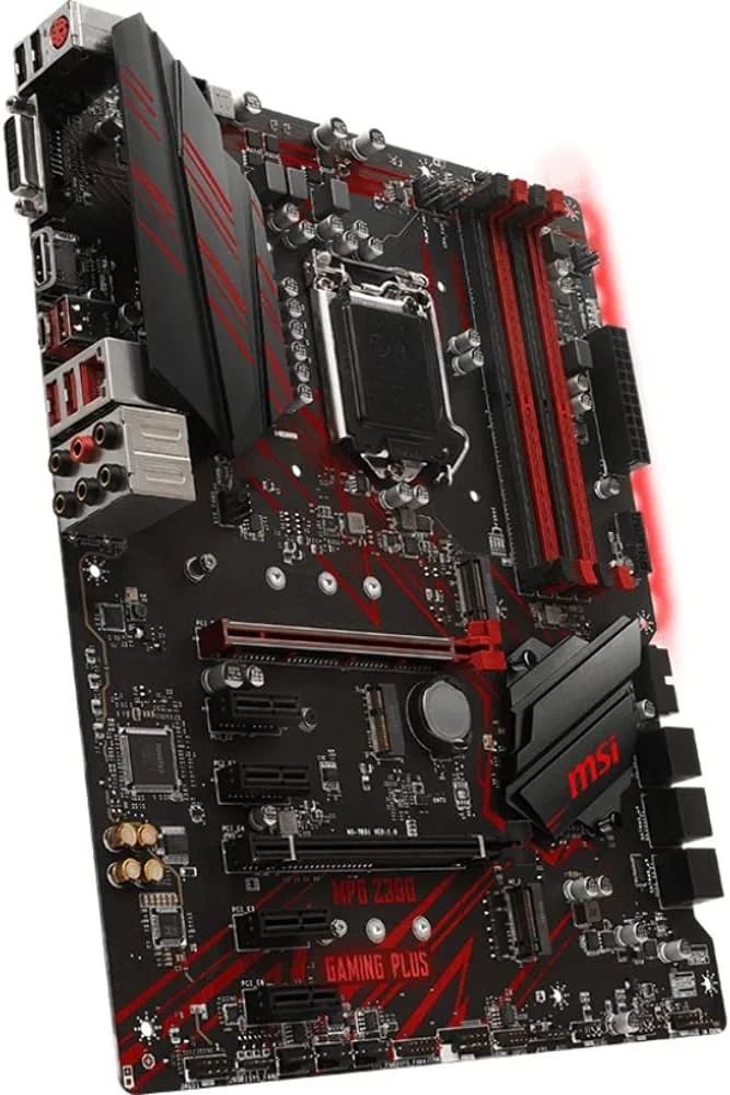 مادربرد MSI MPG Z390 Gaming Plus LGA1151 (پشتیبانی از نسل 8 و 9 اینتل) M.2 USB 3.1 Gen 2 DDR4 HDMI DVI CFX ATX Z390