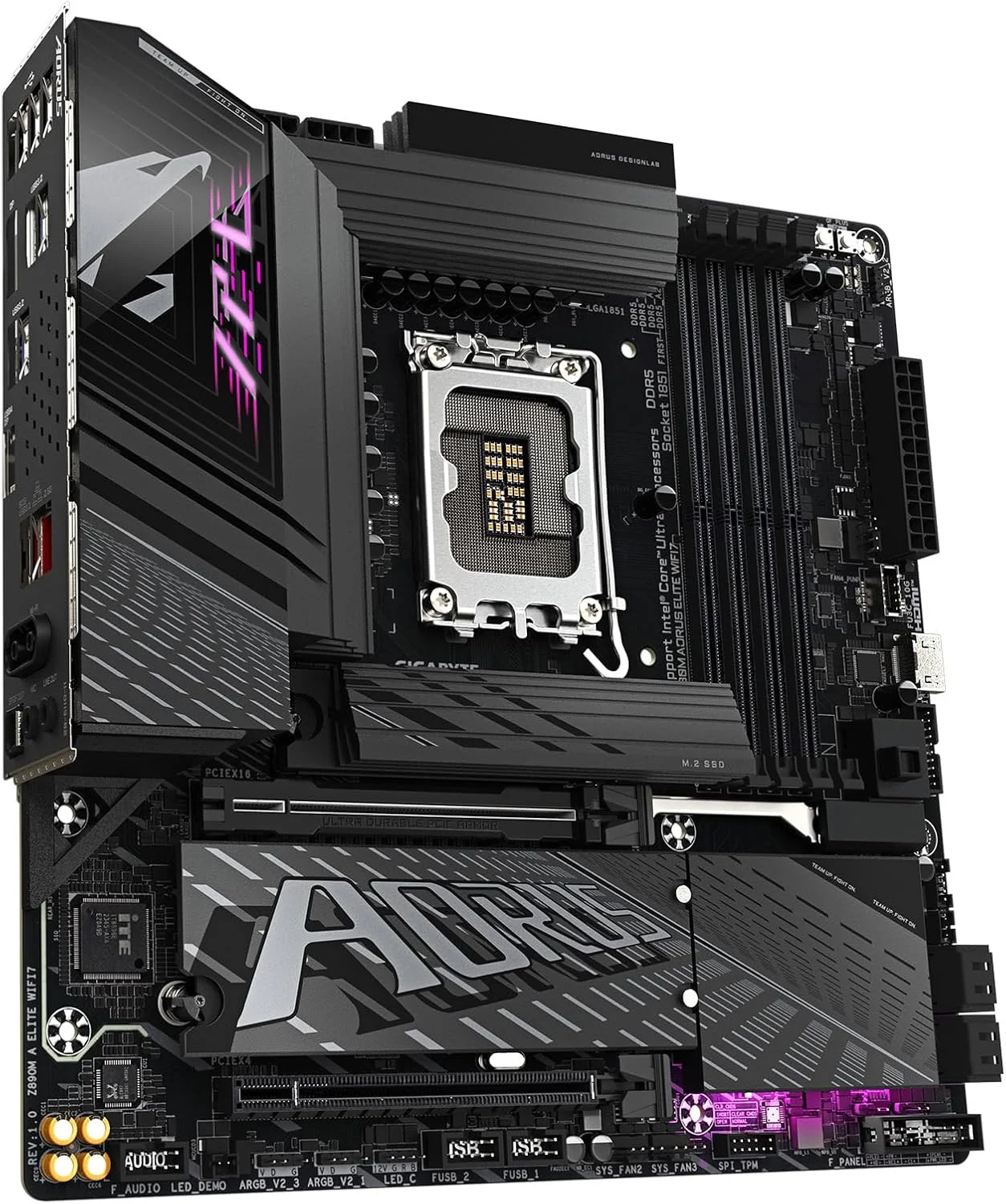 مادربرد GIGABYTE Z890M AORUS ELITE WIFI7 Micro ATX مدل MB6601