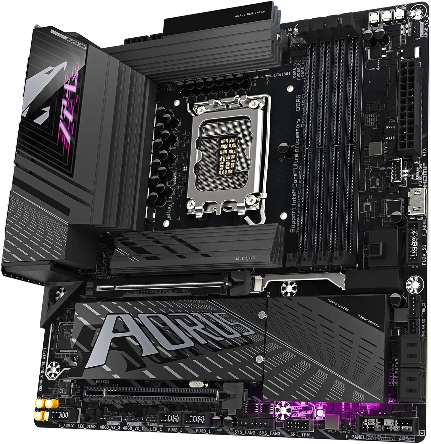 مادربرد GIGABYTE Z890M AORUS ELITE WIFI7 Micro ATX مدل MB6601