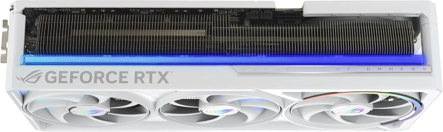 کارت گرافیک ایسوس ROG Astral GeForce RTX™ 5080 16GB GDDR7 White OC Edition - کارت گرافیک چهار فن با ارائه جریان هوا و فشار هوای بیسابقه برای عملکرد بهینه کارت گرافیک ایسوس ROG Astral GeForce RTX™ 5080 16GB GDDR7 White OC Edition - کارت گرافیک چهار فن با ارائه جریان هوا و فشار هوای بیسابقه برای عملکرد بهینه
