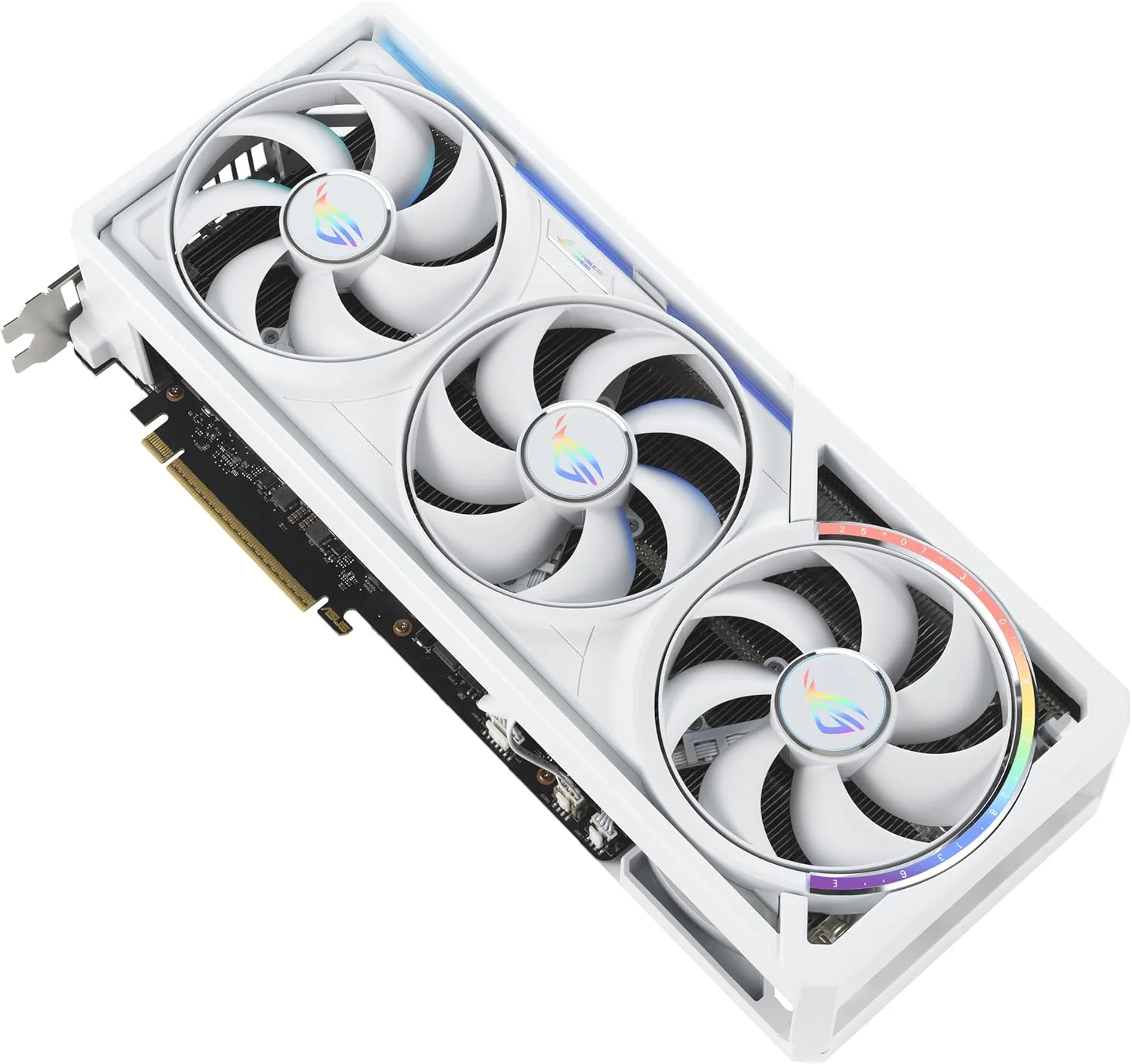کارت گرافیک ایسوس ROG Astral GeForce RTX™ 5080 16GB GDDR7 White OC Edition - کارت گرافیک چهار فن با ارائه جریان هوا و فشار هوای بیسابقه برای عملکرد بهینه کارت گرافیک ایسوس ROG Astral GeForce RTX™ 5080 16GB GDDR7 White OC Edition - کارت گرافیک چهار فن با ارائه جریان هوا و فشار هوای بیسابقه برای عملکرد بهینه