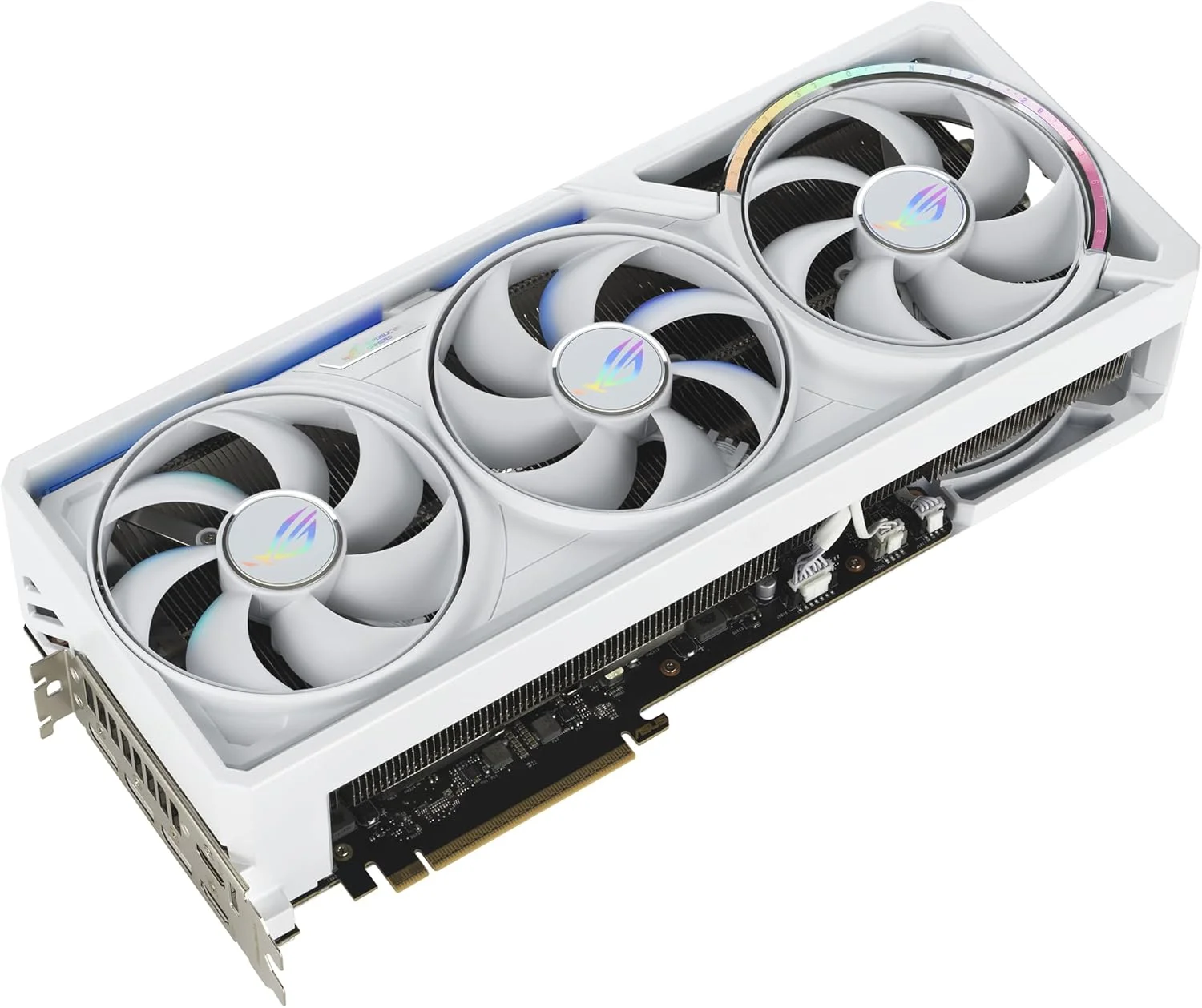 کارت گرافیک ایسوس ROG Astral GeForce RTX™ 5080 16GB GDDR7 White OC Edition - کارت گرافیک چهار فن با ارائه جریان هوا و فشار هوای بیسابقه برای عملکرد بهینه کارت گرافیک ایسوس ROG Astral GeForce RTX™ 5080 16GB GDDR7 White OC Edition - کارت گرافیک چهار فن با ارائه جریان هوا و فشار هوای بیسابقه برای عملکرد بهینه