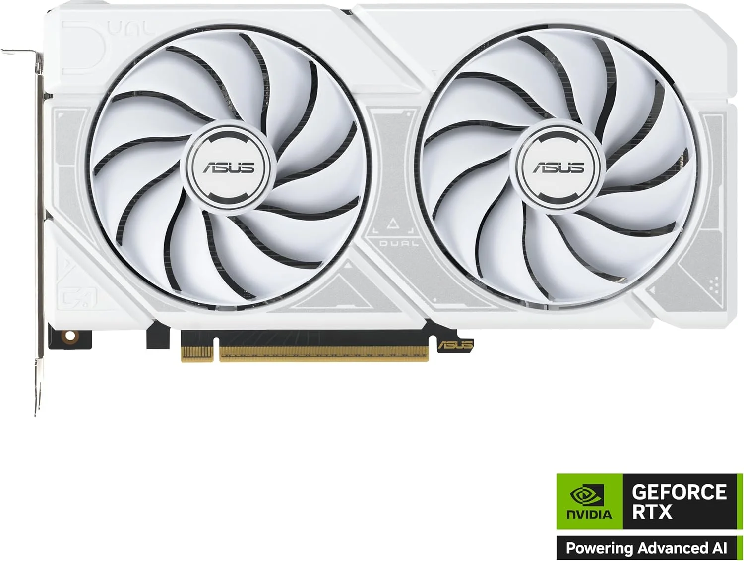 کارت گرافیک گیمینگ ASUS DUAL 5060TI OC EDITION 8GB GDDR7 WHITE PCIE5.0 با 2 فن، DUAL-RTX5060TI-O8G-WHITE، 90YV0MP5-M0NA00، 199291177338، 4711636177337