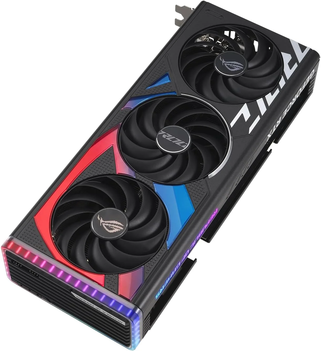 کارت گرافیک گیمینگ ایسوس ROG Strix GeForce RTX 4070 Super OC Edition (PCIe 4.0، 12GB GDDR6X، DLSS 3، HDMI 2.1a، DisplayPort 1.4a، صفحه پشتی تهویه دار بزرگ، حسگر نیرو، Aura Sync) کارت گرافیک گیمینگ ایسوس ROG Strix GeForce RTX 4070 Super OC Edition (PCIe 4.0، 12GB GDDR6X، DLSS 3، HDMI 2.1a، DisplayPort 1.4a، صفحه پشتی تهویه دار بزرگ، حسگر نیرو، Aura Sync)