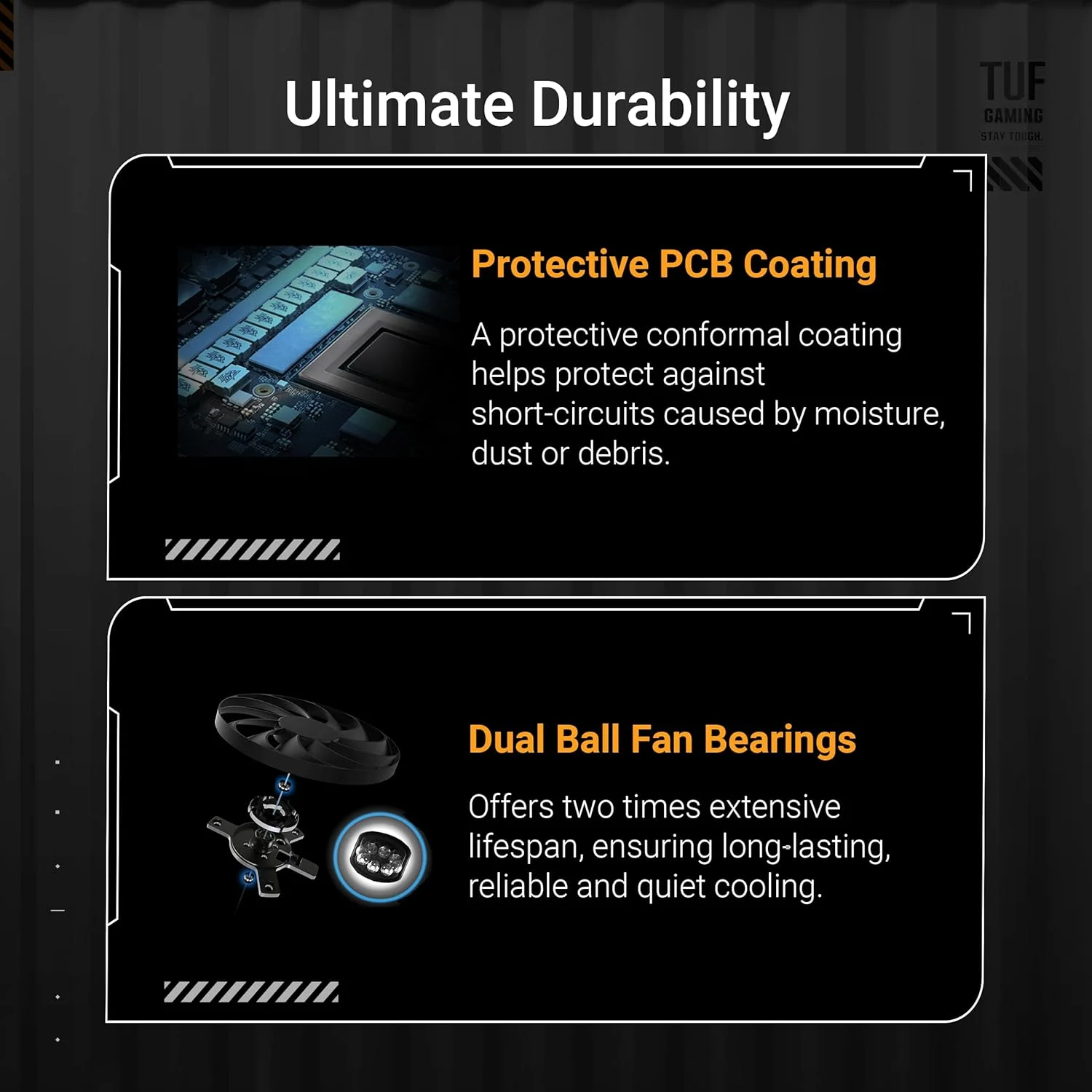 کارت گرافیک گیمینگ ایسوس TUF Gaming GeForce RTX 5060 OC Edition با 8 گیگابایت حافظه GDDR7 (Nvidia GeForce RTX5060 DLSS 4، طراحی 3.125 اسلات، PCIe 5.0، 3x DisplayPort 2.1b، 1x HDMI 2.1b، TUF-RTX5060-O8G-GAMING) کارت گرافیک گیمینگ ایسوس TUF Gaming GeForce RTX 5060 OC Edition با 8 گیگابایت حافظه GDDR7 (Nvidia GeForce RTX5060 DLSS 4، طراحی 3.125 اسلات، PCIe 5.0، 3x DisplayPort 2.1b، 1x HDMI 2.1b، TUF-RTX5060-O8G-GAMING)