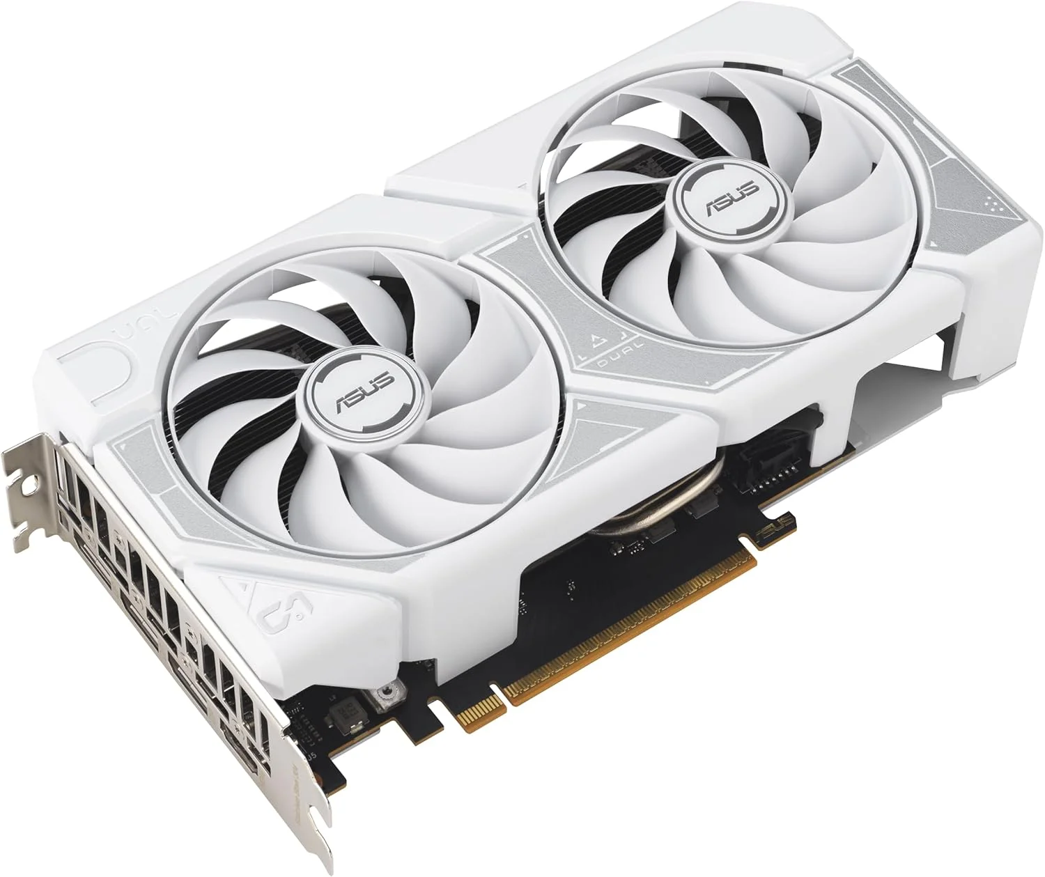 کارت گرافیک ایسوس DUAL NVIDIA GeForce RTX 5060 OC Edition 8GB GDDR7 | PCIE 5.0 | سفید با دو فن | DUAL-RTX5060-O8G-WHITE,90YV0N15-M0NA00 کارت گرافیک ایسوس DUAL NVIDIA GeForce RTX 5060 OC Edition 8GB GDDR7 | PCIE 5.0 | سفید با دو فن | DUAL-RTX5060-O8G-WHITE,90YV0N15-M0NA00