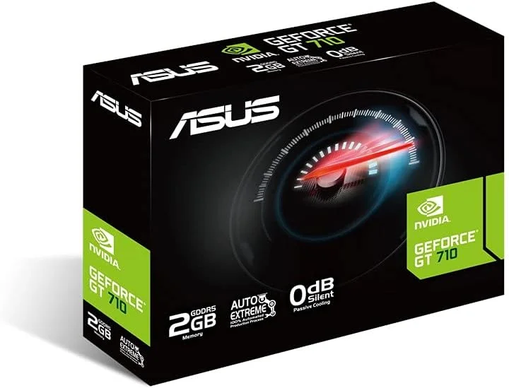کارت گرافیک ایسوس GEFORCE GT 710 2GB GDDR5 HDMI VGA DVI مدل GT710 SL 2GD5 CSM، 90YV0E60-M0NA00 کارت گرافیک ایسوس GEFORCE GT 710 2GB GDDR5 HDMI VGA DVI مدل GT710 SL 2GD5 CSM، 90YV0E60-M0NA00