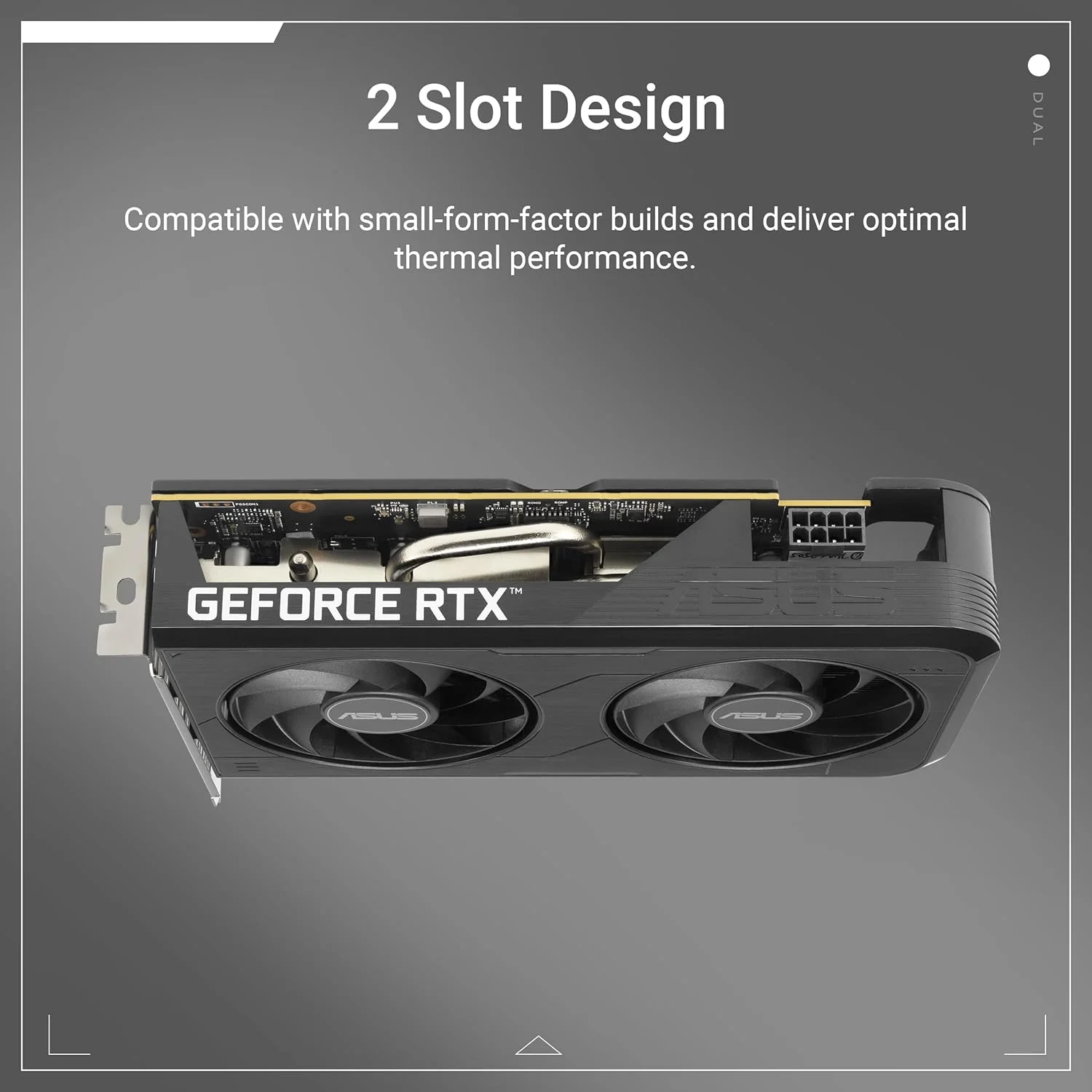 کارت گرافیک گیمینگ ایسوس Dual GeForce RTX 5050 8GB GDDR6 OC Edition (Nvidia GeForce RTX5060 DLSS 4، طراحی 2.5 اسلات، PCIe 5.0، 3x DisplayPort 2.1b، 1x HDMI 2.1b، DUAL-RTX5050-O8G) کارت گرافیک گیمینگ ایسوس Dual GeForce RTX 5050 8GB GDDR6 OC Edition (Nvidia GeForce RTX5060 DLSS 4، طراحی 2.5 اسلات، PCIe 5.0، 3x DisplayPort 2.1b، 1x HDMI 2.1b، DUAL-RTX5050-O8G)
