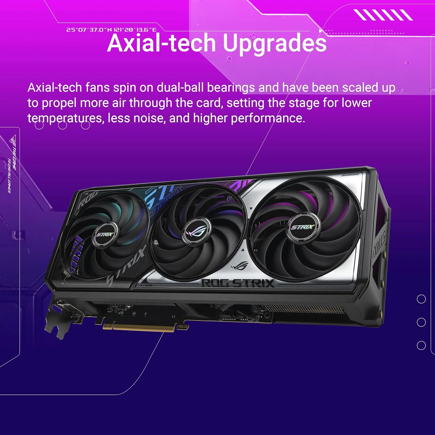 کارت گرافیک ایسوس ROG Strix GeForce RTX™ 5070 OC Edition با 12 گیگابایت حافظه GDDR7 (PCIe® 5.0، 12GB GDDR7، HDMI®/DP 2.1، 3.2-Slot، فن های Axial-tech، طراحی MaxContact، پد حرارتی تغییر فاز GPU، Aura sync) کارت گرافیک ایسوس ROG Strix GeForce RTX™ 5070 OC Edition با 12 گیگابایت حافظه GDDR7 (PCIe® 5.0، 12GB GDDR7، HDMI®/DP 2.1، 3.2-Slot، فن های Axial-tech، طراحی MaxContact، پد حرارتی تغییر فاز GPU، Aura sync)