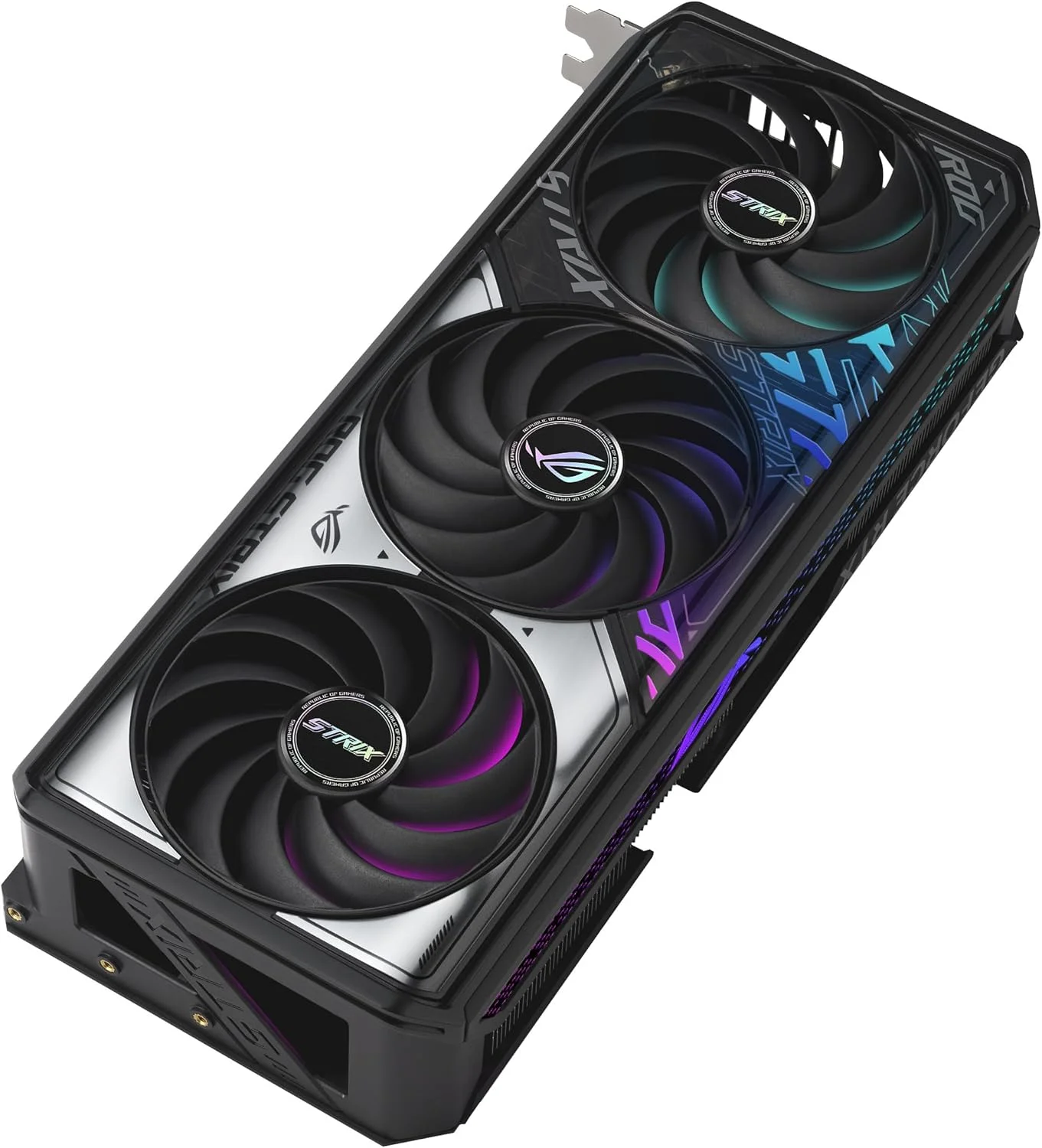 کارت گرافیک گیمینگ ایسوس ROG Strix GeForce RTX 5070 OC Edition با 12 گیگابایت حافظه GDDR7 (Nvidia GeForce RTX5070 DLSS 4، طراحی 3.2 اسلات، PCIe 5.0، 3X DisplayPort 2.1b، 2X HDMI 2.1b، ROG-STRIX-RTX5070-12G GAMING) کارت گرافیک گیمینگ ایسوس ROG Strix GeForce RTX 5070 OC Edition با 12 گیگابایت حافظه GDDR7 (Nvidia GeForce RTX5070 DLSS 4، طراحی 3.2 اسلات، PCIe 5.0، 3X DisplayPort 2.1b، 2X HDMI 2.1b، ROG-STRIX-RTX5070-12G GAMING)