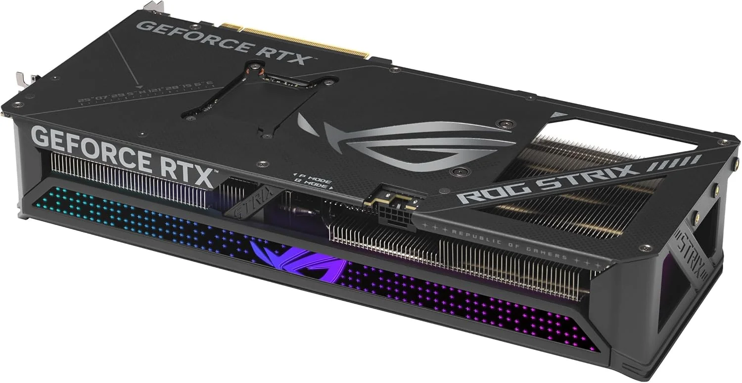 کارت گرافیک گیمینگ ایسوس ROG Strix GeForce RTX 5070 OC Edition با 12 گیگابایت حافظه GDDR7 (Nvidia GeForce RTX5070 DLSS 4، طراحی 3.2 اسلات، PCIe 5.0، 3X DisplayPort 2.1b، 2X HDMI 2.1b، ROG-STRIX-RTX5070-12G GAMING) کارت گرافیک گیمینگ ایسوس ROG Strix GeForce RTX 5070 OC Edition با 12 گیگابایت حافظه GDDR7 (Nvidia GeForce RTX5070 DLSS 4، طراحی 3.2 اسلات، PCIe 5.0، 3X DisplayPort 2.1b، 2X HDMI 2.1b، ROG-STRIX-RTX5070-12G GAMING)