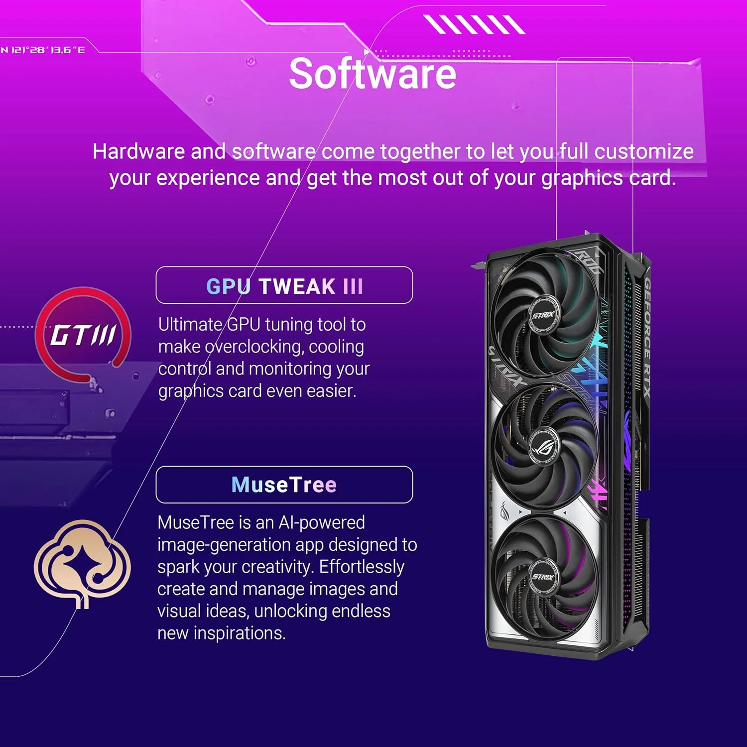 کارت گرافیک ایسوس ROG Strix GeForce RTX™ 5070 OC Edition با 12 گیگابایت حافظه GDDR7 (PCIe® 5.0، 12GB GDDR7، HDMI®/DP 2.1، 3.2-Slot، فن های Axial-tech، طراحی MaxContact، پد حرارتی تغییر فاز GPU، Aura sync) کارت گرافیک ایسوس ROG Strix GeForce RTX™ 5070 OC Edition با 12 گیگابایت حافظه GDDR7 (PCIe® 5.0، 12GB GDDR7، HDMI®/DP 2.1، 3.2-Slot، فن های Axial-tech، طراحی MaxContact، پد حرارتی تغییر فاز GPU، Aura sync)