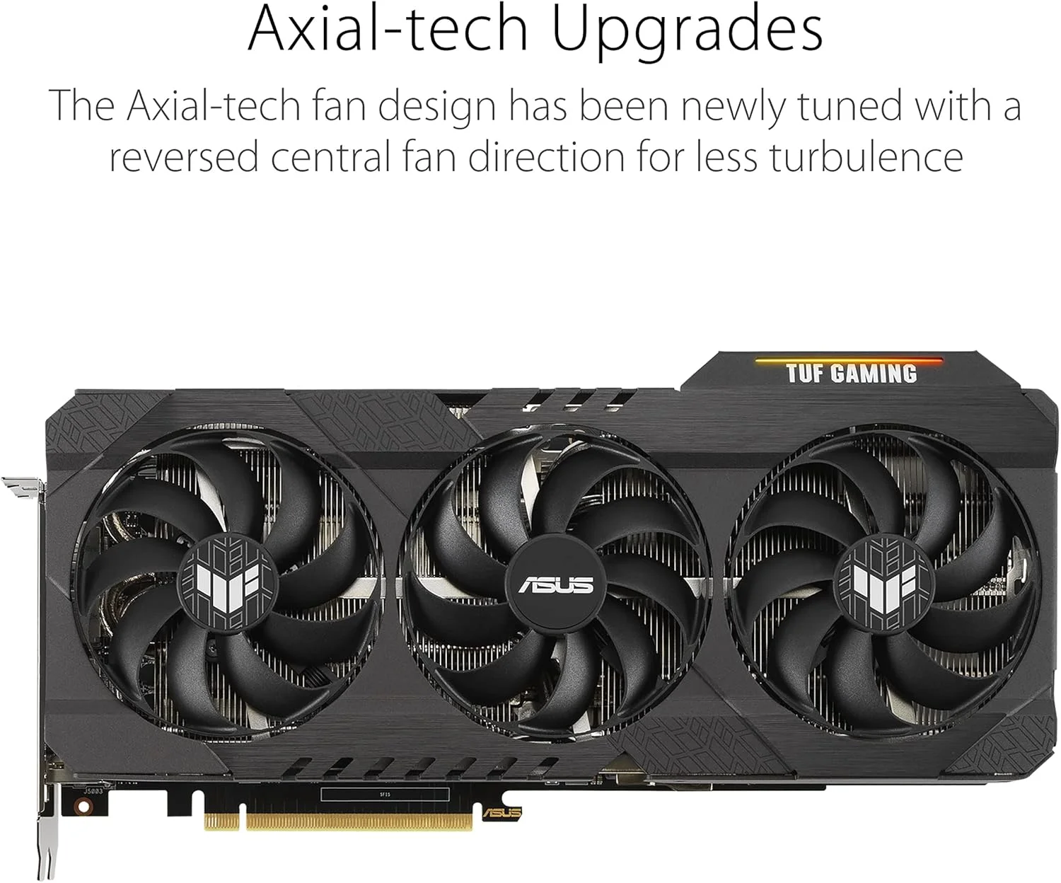 کارت گرافیک ایسوس TUF Gaming NVIDIA GeForce RTX 3070 Ti OC Edition (PCIe 4.0، 8GB GDDR6X، HDMI 2.1، DisplayPort 1.4a، بلبرینگ های دوگانه فن، گواهینامه درجه نظامی، GPU Tweak II) کارت گرافیک ایسوس TUF Gaming NVIDIA GeForce RTX 3070 Ti OC Edition (PCIe 4.0، 8GB GDDR6X، HDMI 2.1، DisplayPort 1.4a، بلبرینگ های دوگانه فن، گواهینامه درجه نظامی، GPU Tweak II)
