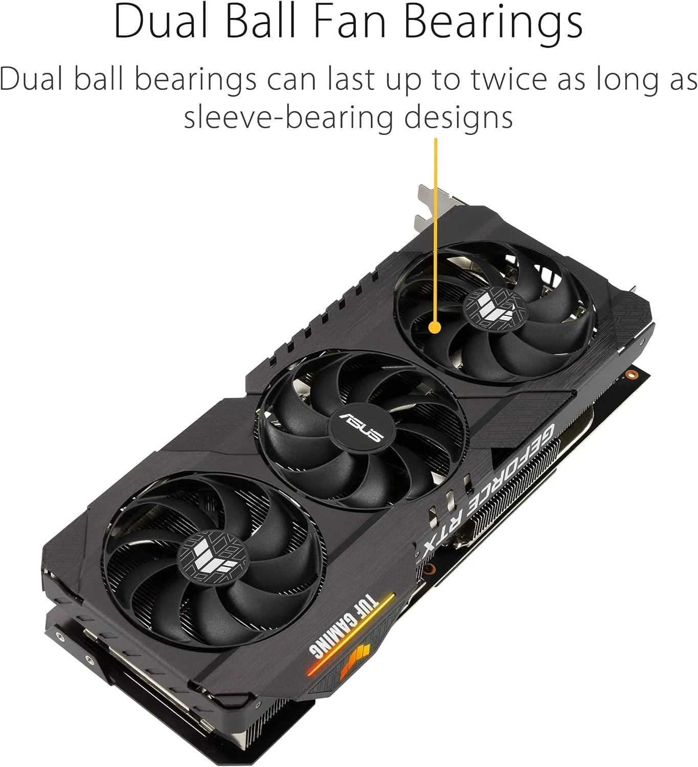 کارت گرافیک ایسوس TUF Gaming NVIDIA GeForce RTX 3070 Ti OC Edition (PCIe 4.0، 8GB GDDR6X، HDMI 2.1، DisplayPort 1.4a، بلبرینگ های دوگانه فن، گواهینامه درجه نظامی، GPU Tweak II) کارت گرافیک ایسوس TUF Gaming NVIDIA GeForce RTX 3070 Ti OC Edition (PCIe 4.0، 8GB GDDR6X، HDMI 2.1، DisplayPort 1.4a، بلبرینگ های دوگانه فن، گواهینامه درجه نظامی، GPU Tweak II)