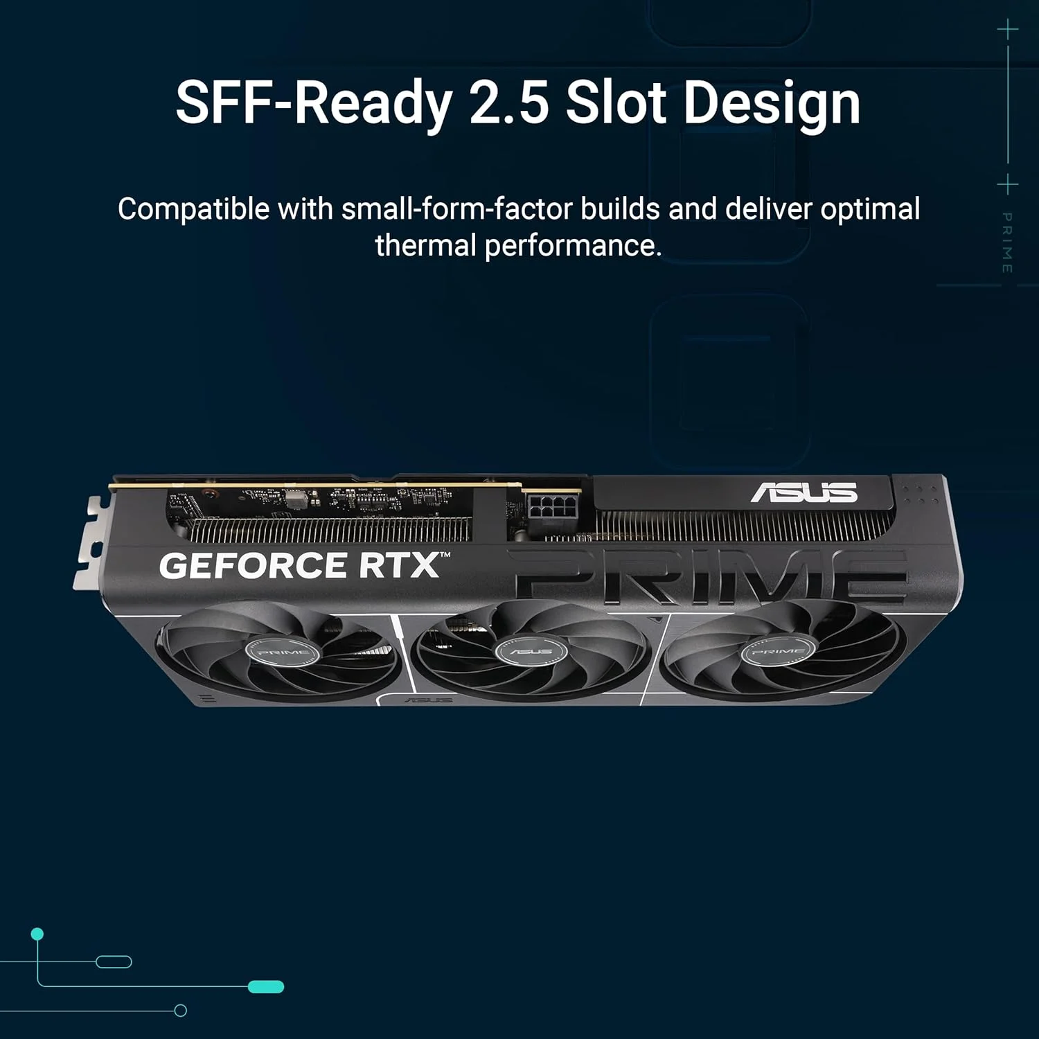 کارت گرافیک ایسوس Prime GeForce RTX 5060 Ti 16GB GDDR7 OC Edition، آماده برای SFF (PCIe 5.0، 16 گیگابایت GDDR7، HDMI/DP 2.1، 2.5 اسلات، فن های Axial-tech، بایوس دوگانه) کارت گرافیک ایسوس Prime GeForce RTX 5060 Ti 16GB GDDR7 OC Edition، آماده برای SFF (PCIe 5.0، 16 گیگابایت GDDR7، HDMI/DP 2.1، 2.5 اسلات، فن های Axial-tech، بایوس دوگانه)