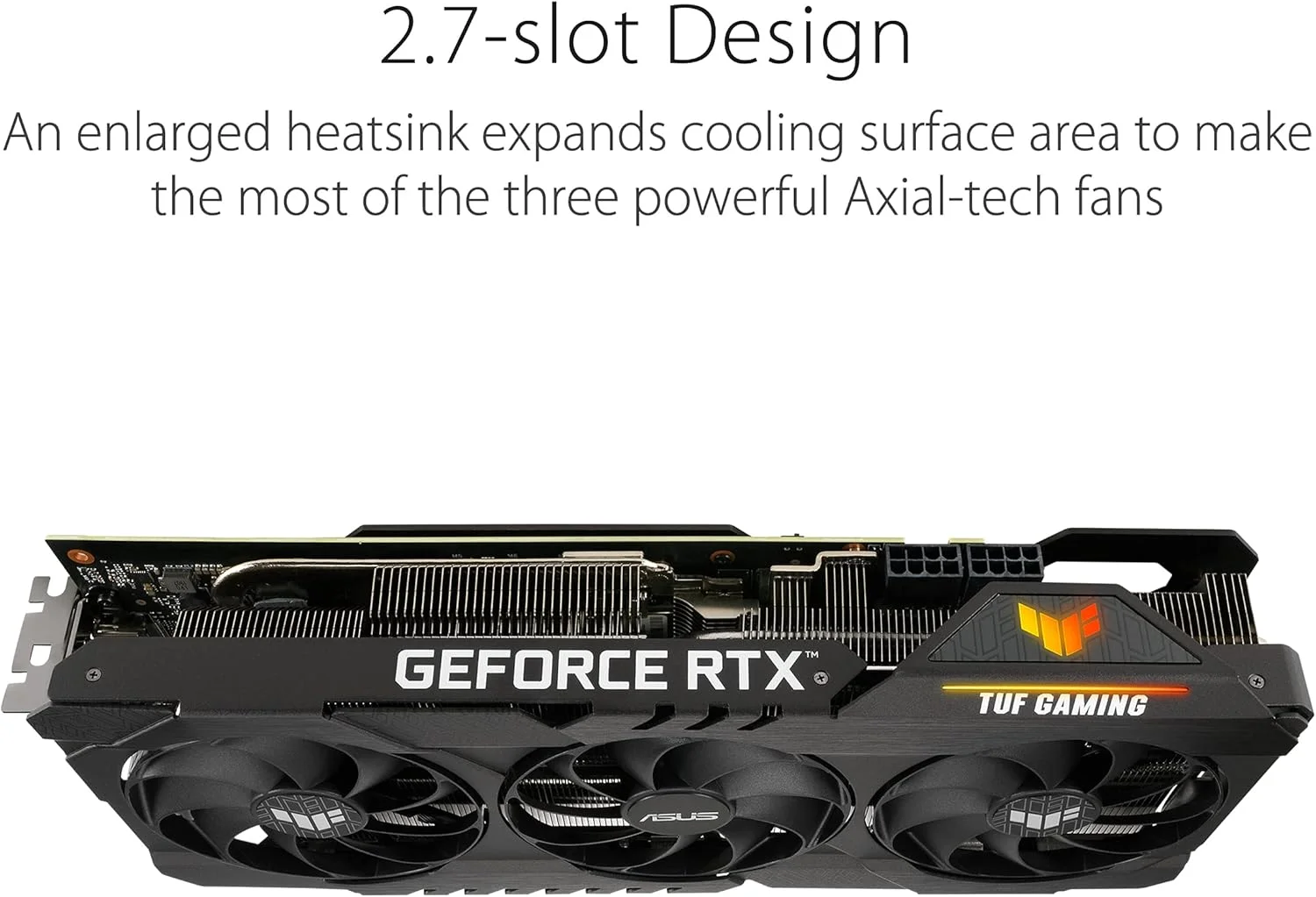 کارت گرافیک ایسوس TUF Gaming NVIDIA GeForce RTX 3070 Ti OC Edition (PCIe 4.0، 8GB GDDR6X، HDMI 2.1، DisplayPort 1.4a، بلبرینگ های دوگانه فن، گواهینامه درجه نظامی، GPU Tweak II) کارت گرافیک ایسوس TUF Gaming NVIDIA GeForce RTX 3070 Ti OC Edition (PCIe 4.0، 8GB GDDR6X، HDMI 2.1، DisplayPort 1.4a، بلبرینگ های دوگانه فن، گواهینامه درجه نظامی، GPU Tweak II)
