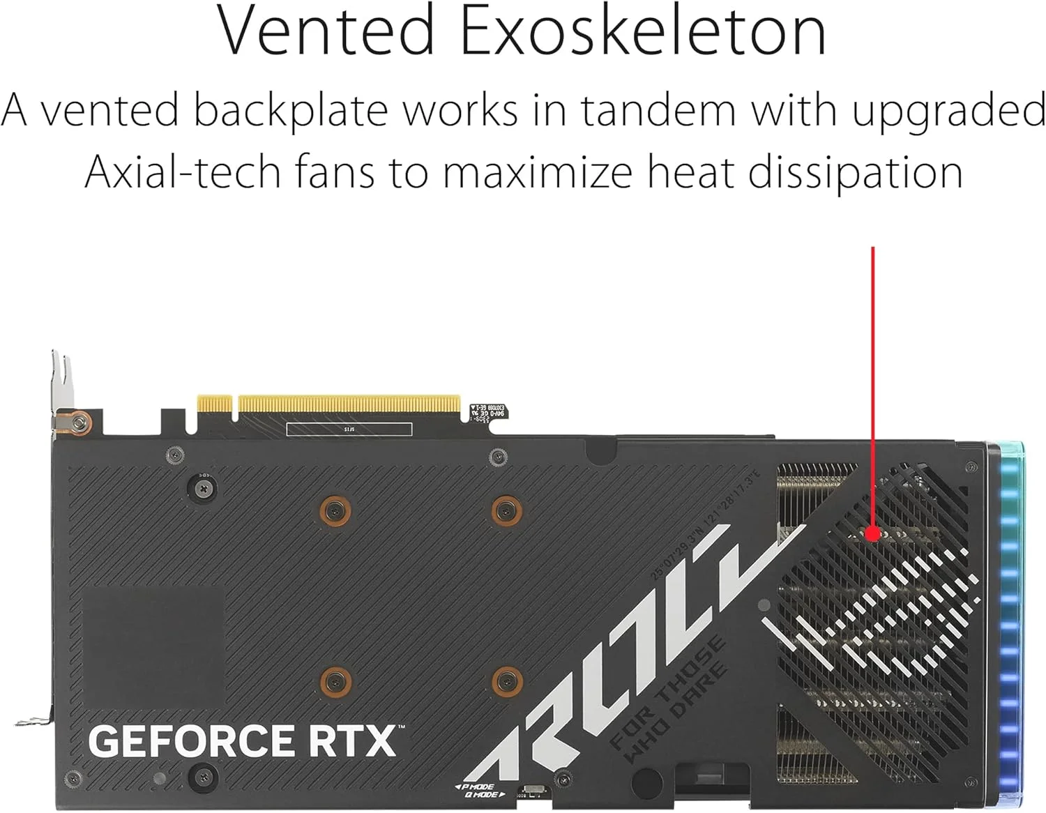 کارت گرافیک گیمینگ ایسوس ROG Strix GeForce RTX™ 4060 OC Edition (PCIe 4.0، 8GB GDDR6، DLSS 3، HDMI 2.1a، DisplayPort 1.4a، طراحی فن Axial-tech، Aura Sync، فناوری 0dB) کارت گرافیک گیمینگ ایسوس ROG Strix GeForce RTX™ 4060 OC Edition (PCIe 4.0، 8GB GDDR6، DLSS 3، HDMI 2.1a، DisplayPort 1.4a، طراحی فن Axial-tech، Aura Sync، فناوری 0dB)