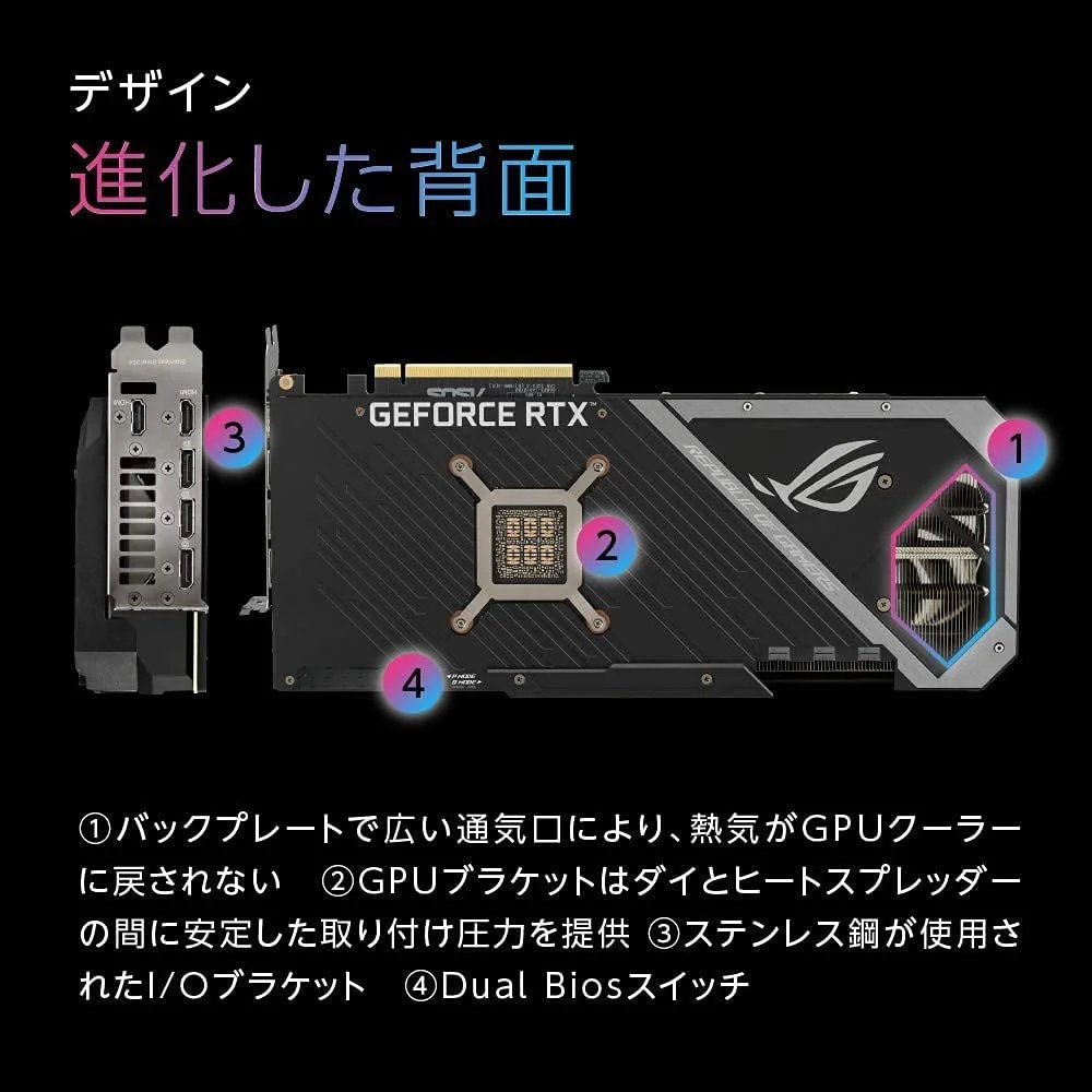 کارت گرافیک گیمینگ ایسوس ROG Strix GeForce RTX 3090 OC Edition با حافظه 24 گیگابایت GDDR6X، فن های Axial Technology و فن فشار استاتیک مرکزی ROG-STRIX-RTX3090-O24G-GAMING کارت گرافیک گیمینگ ایسوس ROG Strix GeForce RTX 3090 OC Edition با حافظه 24 گیگابایت GDDR6X، فن های Axial Technology و فن فشار استاتیک مرکزی ROG-STRIX-RTX3090-O24G-GAMING