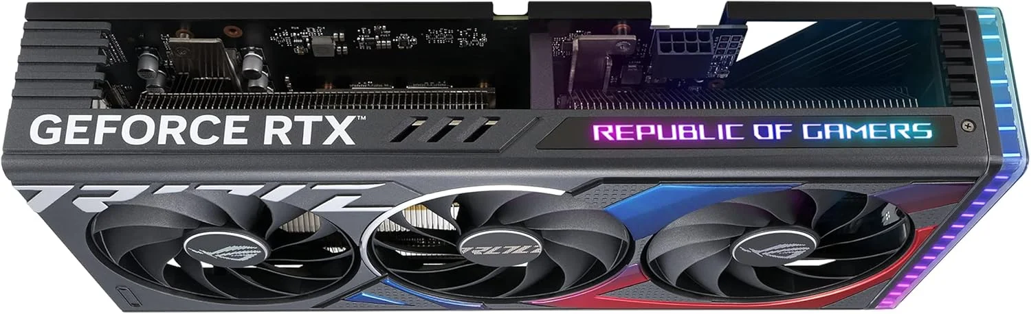 کارت گرافیک گیمینگ ایسوس ROG Strix GeForce RTX™ 4060 OC Edition (PCIe 4.0، 8GB GDDR6، DLSS 3، HDMI 2.1a، DisplayPort 1.4a، طراحی فن Axial-tech، Aura Sync، فناوری 0dB) کارت گرافیک گیمینگ ایسوس ROG Strix GeForce RTX™ 4060 OC Edition (PCIe 4.0، 8GB GDDR6، DLSS 3، HDMI 2.1a، DisplayPort 1.4a، طراحی فن Axial-tech، Aura Sync، فناوری 0dB)