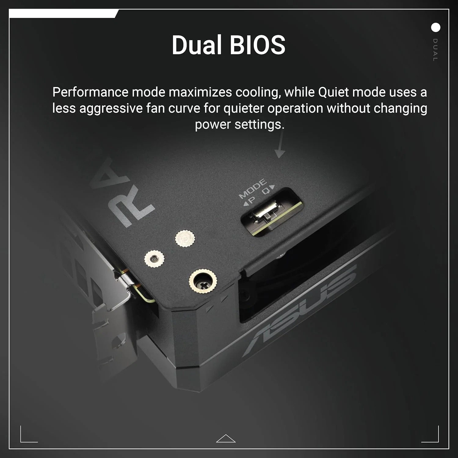 کارت گرافیک ASUS Dual Radeon™ RX 9060 XT 8GB GDDR6 (PCIe 5.0, HDMI 2.1b, DisplayPort 2.1a، طراحی 2.5 اسلات، طراحی فن Axial Technology، فناوری 0dB و موارد دیگر) کارت گرافیک ASUS Dual Radeon™ RX 9060 XT 8GB GDDR6 (PCIe 5.0, HDMI 2.1b, DisplayPort 2.1a، طراحی 2.5 اسلات، طراحی فن Axial Technology، فناوری 0dB و موارد دیگر)