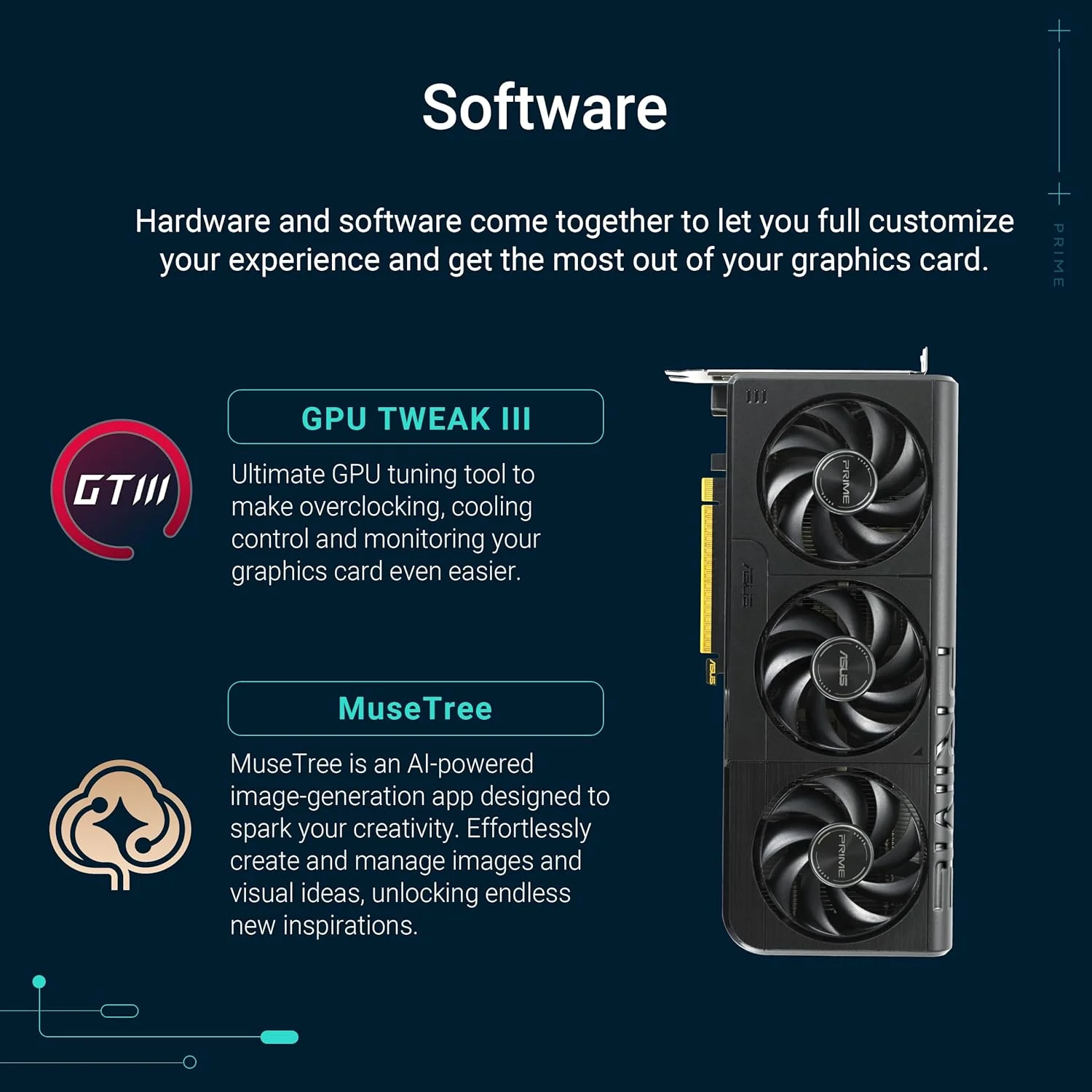 کارت گرافیک ایسوس PRIME-RTX5060-O8G-NVIDIA-GEFORCE-RTX 5060-8GB GDDR7-128bit-HDMI-3xDP-DLSS3 کارت گرافیک ایسوس PRIME-RTX5060-O8G-NVIDIA-GEFORCE-RTX 5060-8GB GDDR7-128bit-HDMI-3xDP-DLSS3