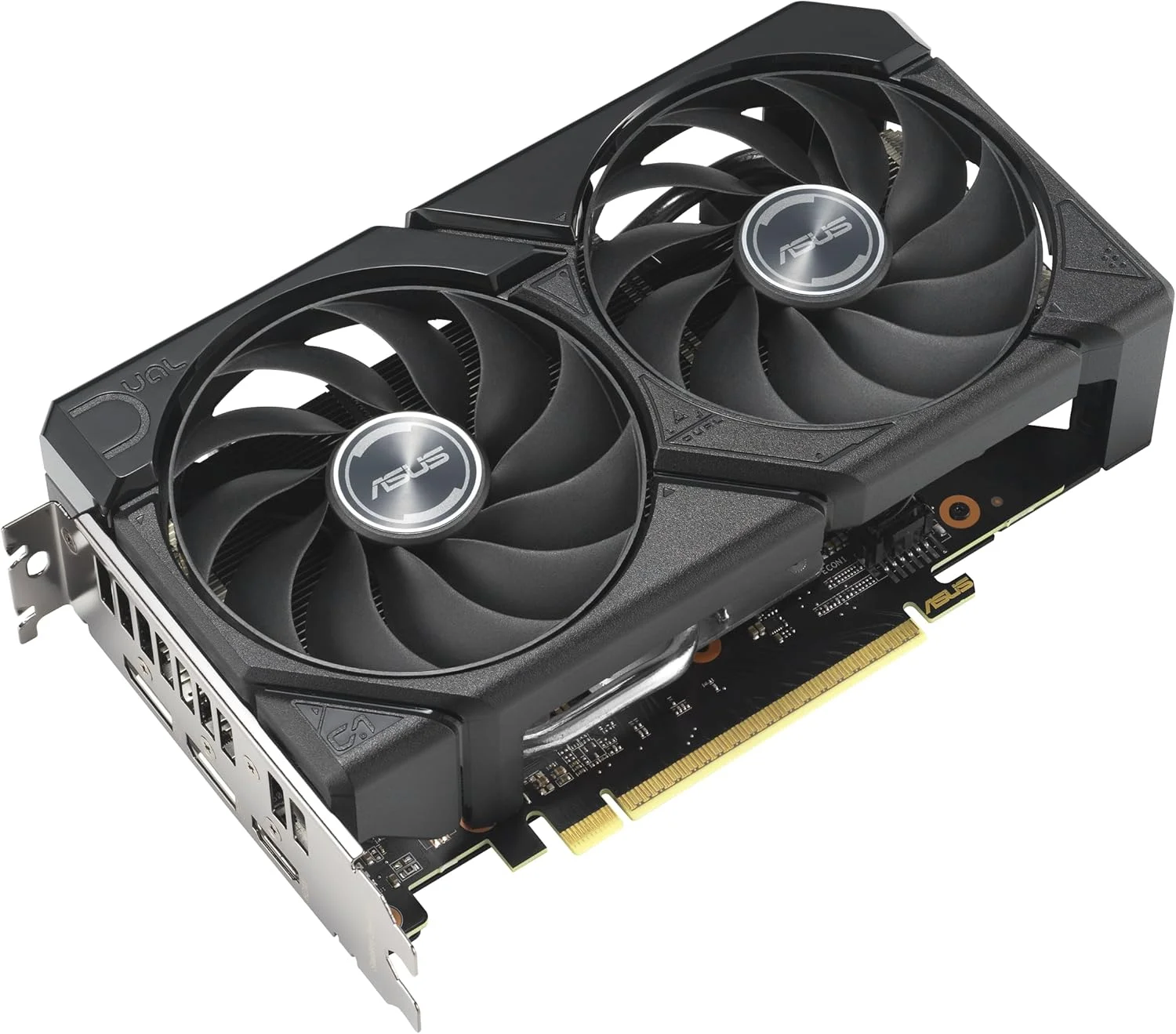 کارت گرافیک ASUS Dual Radeon™ RX 9060 XT 8GB GDDR6 (PCIe 5.0, HDMI 2.1b, DisplayPort 2.1a، طراحی 2.5 اسلات، طراحی فن Axial Technology، فناوری 0dB و موارد دیگر) کارت گرافیک ASUS Dual Radeon™ RX 9060 XT 8GB GDDR6 (PCIe 5.0, HDMI 2.1b, DisplayPort 2.1a، طراحی 2.5 اسلات، طراحی فن Axial Technology، فناوری 0dB و موارد دیگر)