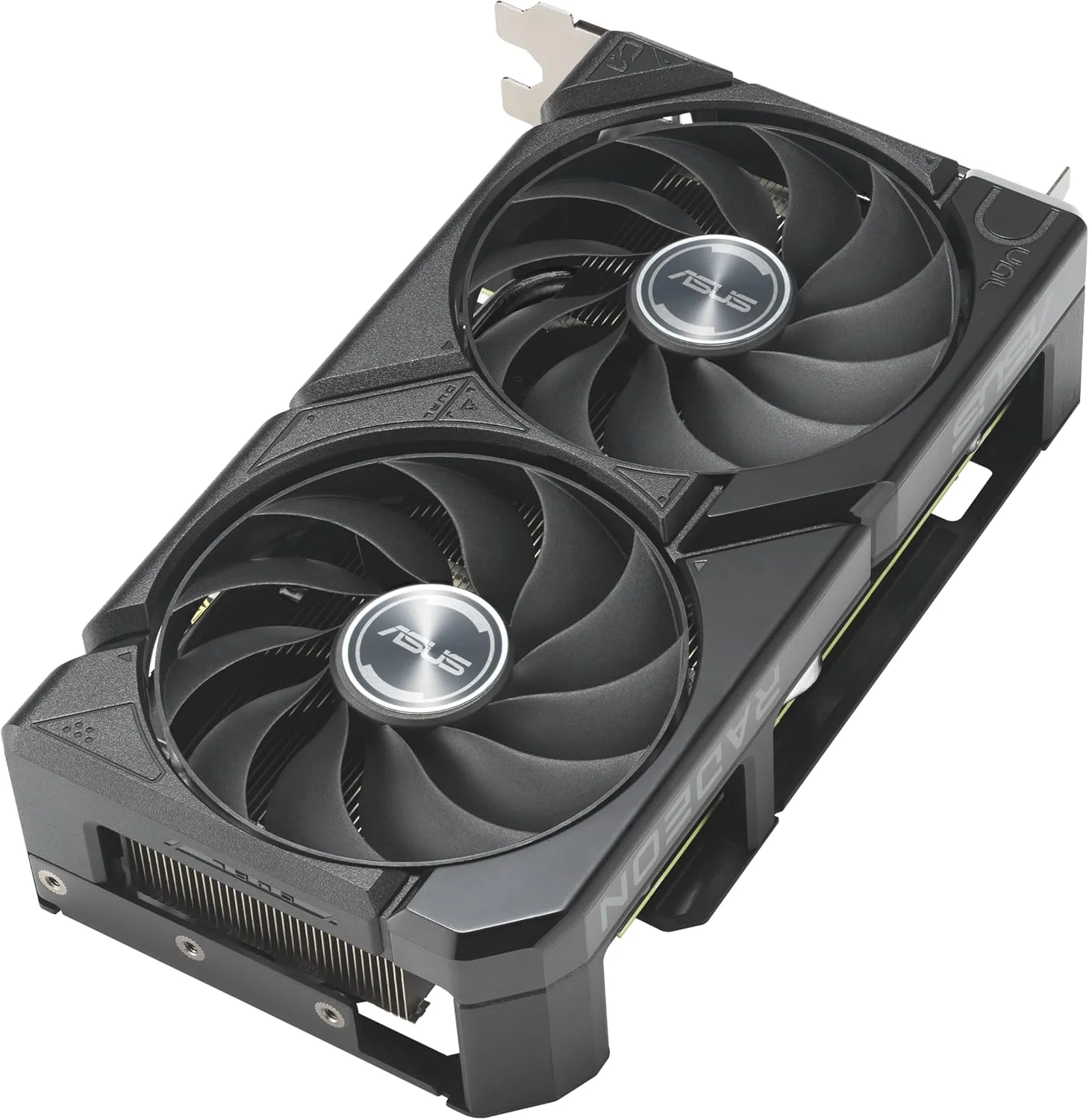 کارت گرافیک ASUS Dual Radeon™ RX 9060 XT 8GB GDDR6 (PCIe 5.0, HDMI 2.1b, DisplayPort 2.1a، طراحی 2.5 اسلات، طراحی فن Axial Technology، فناوری 0dB و موارد دیگر) کارت گرافیک ASUS Dual Radeon™ RX 9060 XT 8GB GDDR6 (PCIe 5.0, HDMI 2.1b, DisplayPort 2.1a، طراحی 2.5 اسلات، طراحی فن Axial Technology، فناوری 0dB و موارد دیگر)