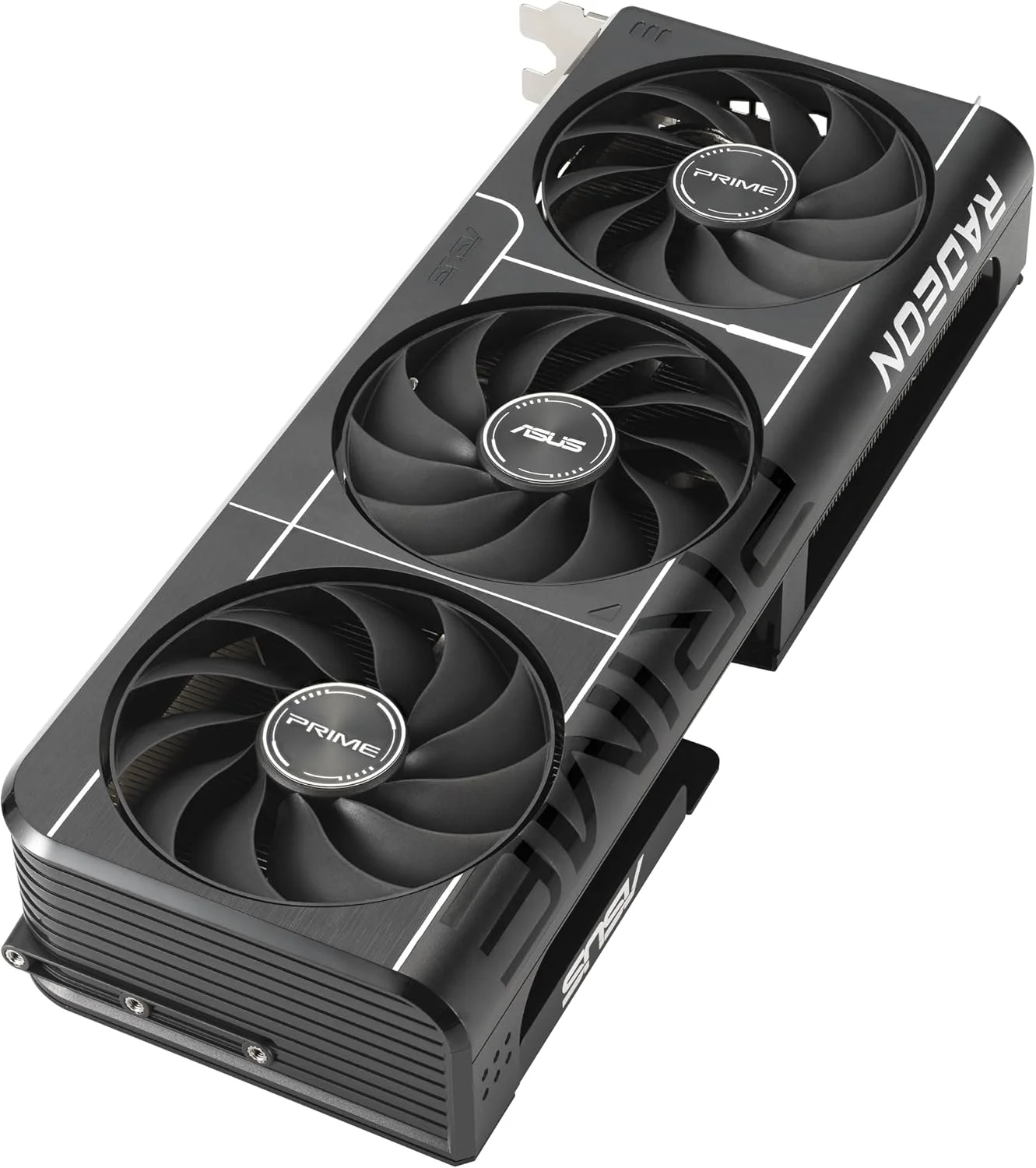 کارت گرافیک ایسوس Prime Radeon™ RX 9060 XT با 16 گیگابایت حافظه GDDR6 OC Edition (PCIe 5.0, HDMI/DP 2.1، طراحی 2.5 اسلات، فن های Axial-tech، بلبرینگ های دوگانه فن، بایوس دوگانه، محافظ GPU) کارت گرافیک ایسوس Prime Radeon™ RX 9060 XT با 16 گیگابایت حافظه GDDR6 OC Edition (PCIe 5.0, HDMI/DP 2.1، طراحی 2.5 اسلات، فن های Axial-tech، بلبرینگ های دوگانه فن، بایوس دوگانه، محافظ GPU)