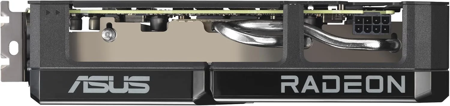 کارت گرافیک ASUS Dual Radeon™ RX 9060 XT 8GB GDDR6 (PCIe 5.0, HDMI 2.1b, DisplayPort 2.1a، طراحی 2.5 اسلات، طراحی فن Axial Technology، فناوری 0dB و موارد دیگر) کارت گرافیک ASUS Dual Radeon™ RX 9060 XT 8GB GDDR6 (PCIe 5.0, HDMI 2.1b, DisplayPort 2.1a، طراحی 2.5 اسلات، طراحی فن Axial Technology، فناوری 0dB و موارد دیگر)