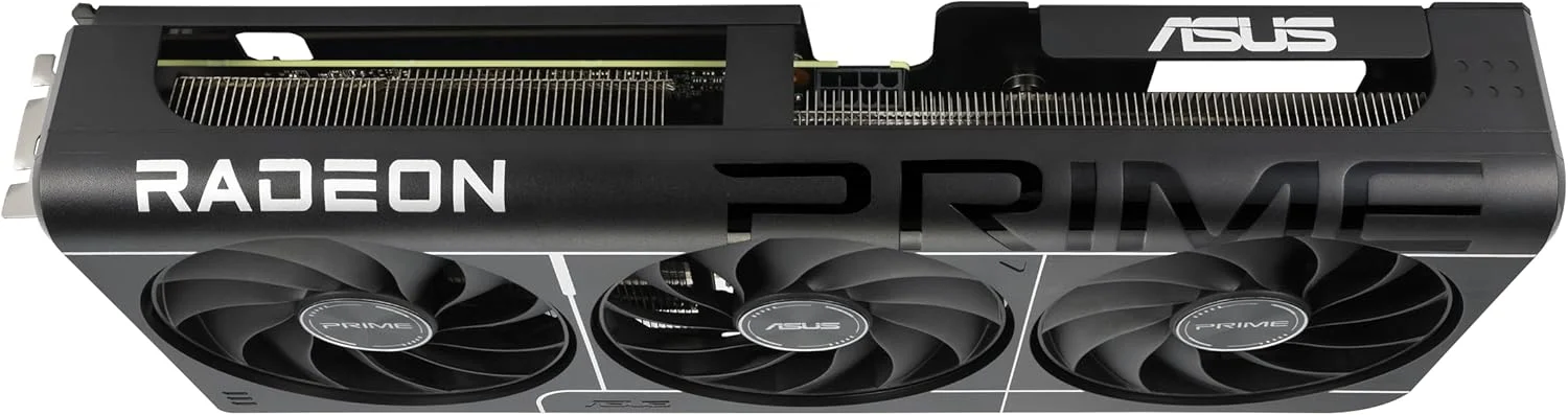 کارت گرافیک ایسوس Prime Radeon™ RX 9060 XT با 16 گیگابایت حافظه GDDR6 OC Edition (PCIe 5.0, HDMI/DP 2.1، طراحی 2.5 اسلات، فن های Axial-tech، بلبرینگ های دوگانه فن، بایوس دوگانه، محافظ GPU) کارت گرافیک ایسوس Prime Radeon™ RX 9060 XT با 16 گیگابایت حافظه GDDR6 OC Edition (PCIe 5.0, HDMI/DP 2.1، طراحی 2.5 اسلات، فن های Axial-tech، بلبرینگ های دوگانه فن، بایوس دوگانه، محافظ GPU)