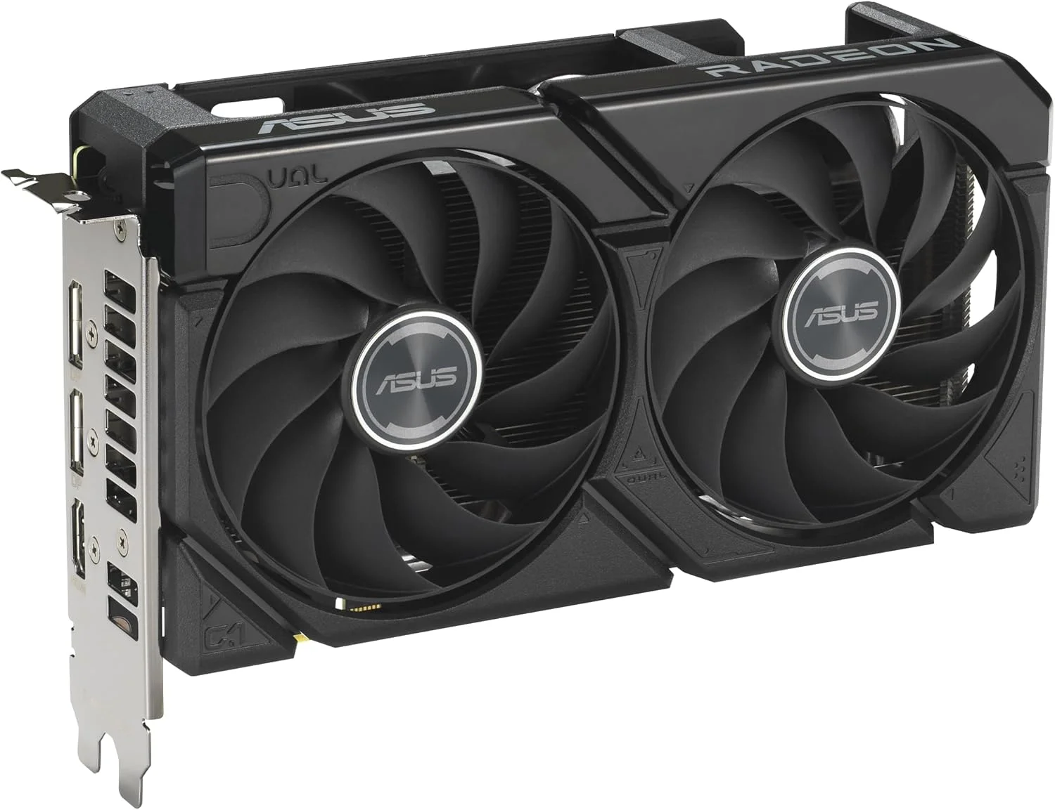 کارت گرافیک ASUS Dual Radeon™ RX 9060 XT 8GB GDDR6 (PCIe 5.0, HDMI 2.1b, DisplayPort 2.1a، طراحی 2.5 اسلات، طراحی فن Axial Technology، فناوری 0dB و موارد دیگر) کارت گرافیک ASUS Dual Radeon™ RX 9060 XT 8GB GDDR6 (PCIe 5.0, HDMI 2.1b, DisplayPort 2.1a، طراحی 2.5 اسلات، طراحی فن Axial Technology، فناوری 0dB و موارد دیگر)