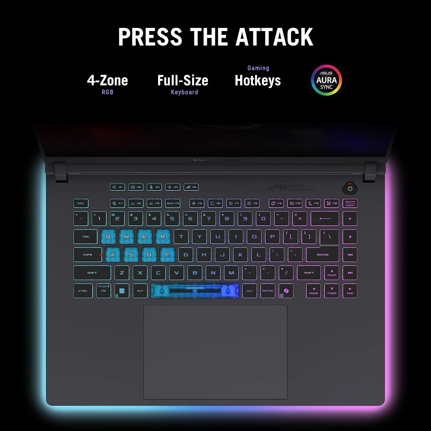 لپ تاپ گیمینگ ایسوس ROG Strix G16 (2025)، صفحه نمایش 16 اینچی FHD+ 16:10 165 هرتز/3 میلیثانیه، پردازنده گرافیکی لپ تاپ NVIDIA® GeForce RTX™ 5060، پردازنده Intel® Core™ i7 14650HX، حافظه 16 گیگابایتی DDR5، حافظه SSD 1 ترابایتی Gen 4، Wi-Fi 7، ویندوز 11 لپ تاپ گیمینگ ایسوس ROG Strix G16 (2025)، صفحه نمایش 16 اینچی FHD+ 16:10 165 هرتز/3 میلیثانیه، پردازنده گرافیکی لپ تاپ NVIDIA® GeForce RTX™ 5060، پردازنده Intel® Core™ i7 14650HX، حافظه 16 گیگابایتی DDR5، حافظه SSD 1 ترابایتی Gen 4، Wi-Fi 7، ویندوز 11