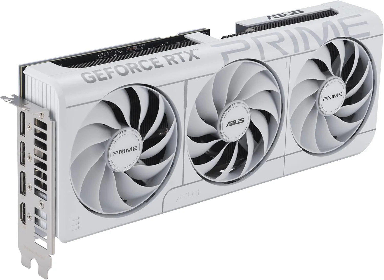 کارت گرافیک ایسوس Prime GeForce RTX™ 5070 12GB GDDR7 White OC Edition (PCIe® 5.0, 12GB GDDR7, HDMI®/DP 2.1, 2.5-اسلات، فن های Axial-tech، بایوس دوگانه) مناسب SFF کارت گرافیک ایسوس Prime GeForce RTX™ 5070 12GB GDDR7 White OC Edition (PCIe® 5.0, 12GB GDDR7, HDMI®/DP 2.1, 2.5-اسلات، فن های Axial-tech، بایوس دوگانه) مناسب SFF