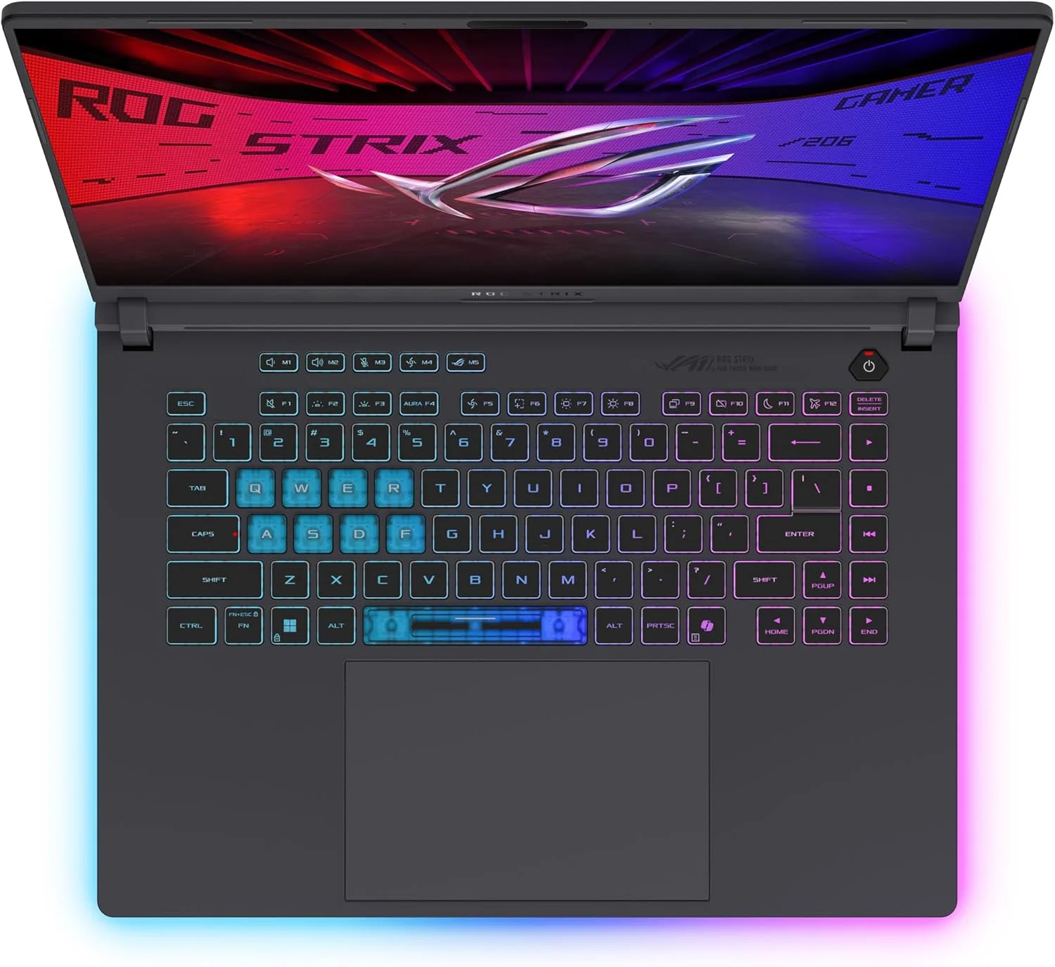 لپ تاپ گیمینگ ایسوس ROG Strix G16 (2025)، صفحه نمایش 16 اینچی FHD+ 16:10 165 هرتز/3 میلیثانیه، پردازنده گرافیکی لپ تاپ NVIDIA® GeForce RTX™ 5060، پردازنده Intel® Core™ i7 14650HX، حافظه 16 گیگابایتی DDR5، حافظه SSD 1 ترابایتی Gen 4، Wi-Fi 7، ویندوز 11 لپ تاپ گیمینگ ایسوس ROG Strix G16 (2025)، صفحه نمایش 16 اینچی FHD+ 16:10 165 هرتز/3 میلیثانیه، پردازنده گرافیکی لپ تاپ NVIDIA® GeForce RTX™ 5060، پردازنده Intel® Core™ i7 14650HX، حافظه 16 گیگابایتی DDR5، حافظه SSD 1 ترابایتی Gen 4، Wi-Fi 7، ویندوز 11