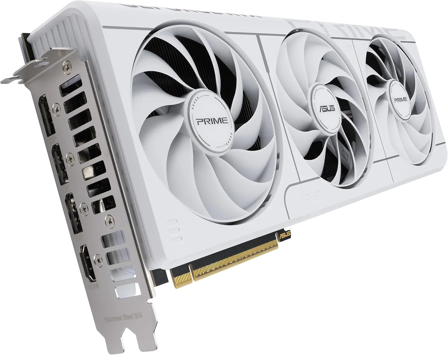 کارت گرافیک ایسوس Prime GeForce RTX™ 5070 12GB GDDR7 White OC Edition (PCIe® 5.0, 12GB GDDR7, HDMI®/DP 2.1, 2.5-اسلات، فن های Axial-tech، بایوس دوگانه) مناسب SFF کارت گرافیک ایسوس Prime GeForce RTX™ 5070 12GB GDDR7 White OC Edition (PCIe® 5.0, 12GB GDDR7, HDMI®/DP 2.1, 2.5-اسلات، فن های Axial-tech، بایوس دوگانه) مناسب SFF