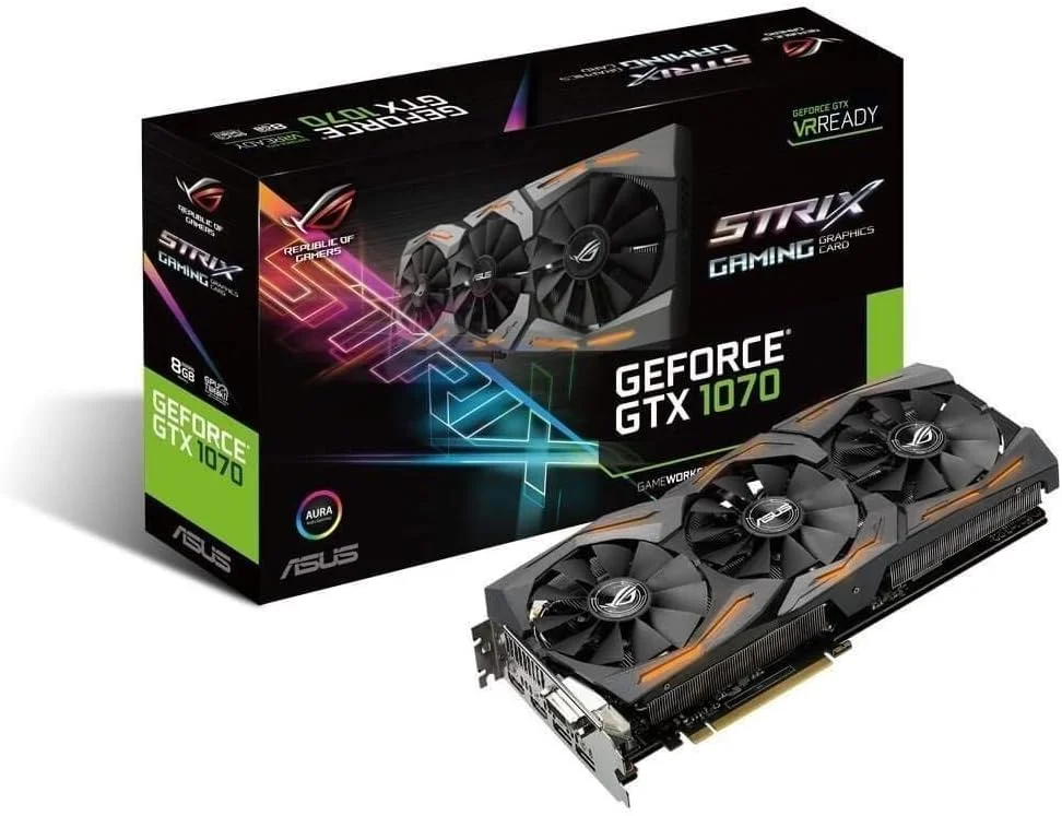کارت گرافیک ایسوس مدل STRIX-GTX1070-8G Gaming