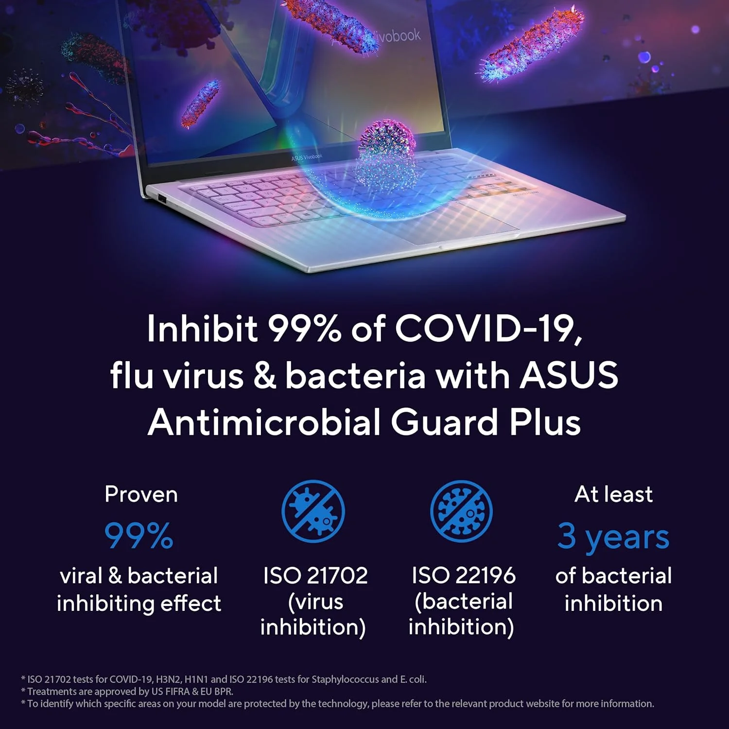 ایسوس ویووبوک 14 نسل سیزدهم اینتل Core i5-1334U/ رم 8 گیگابایت تا 4.6 گیگاهرتز/ 512 گیگابایت SSD/ گرافیک Intel UHD/ صفحه نمایش 14 اینچی FHD (1920x1080)/ دوربین HD/ ویندوز 11 Home/ کیبورد انگلیسی - عربی - X1404VA-NK884W ایسوس ویووبوک 14 نسل سیزدهم اینتل Core i5-1334U/ رم 8 گیگابایت تا 4.6 گیگاهرتز/ 512 گیگابایت SSD/ گرافیک Intel UHD/ صفحه نمایش 14 اینچی FHD (1920x1080)/ دوربین HD/ ویندوز 11 Home/ کیبورد انگلیسی - عربی - X1404VA-NK884W