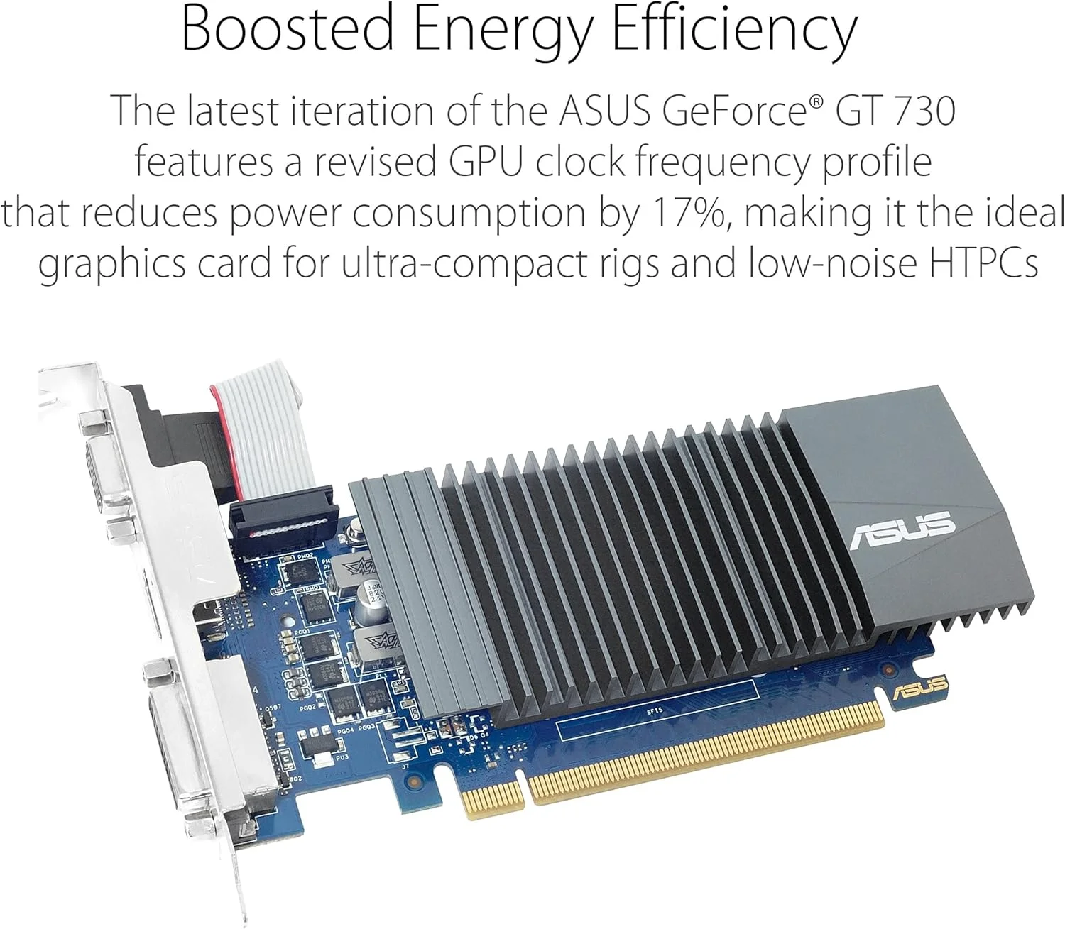 کارت گرافیک ایسوس NVIDIA GF GT730 64-BIT 2GB GDDR5 PCIE 2.0 مدل 90YV07G4-M0NA00 کارت گرافیک ایسوس NVIDIA GF GT730 64-BIT 2GB GDDR5 PCIE 2.0 مدل 90YV07G4-M0NA00