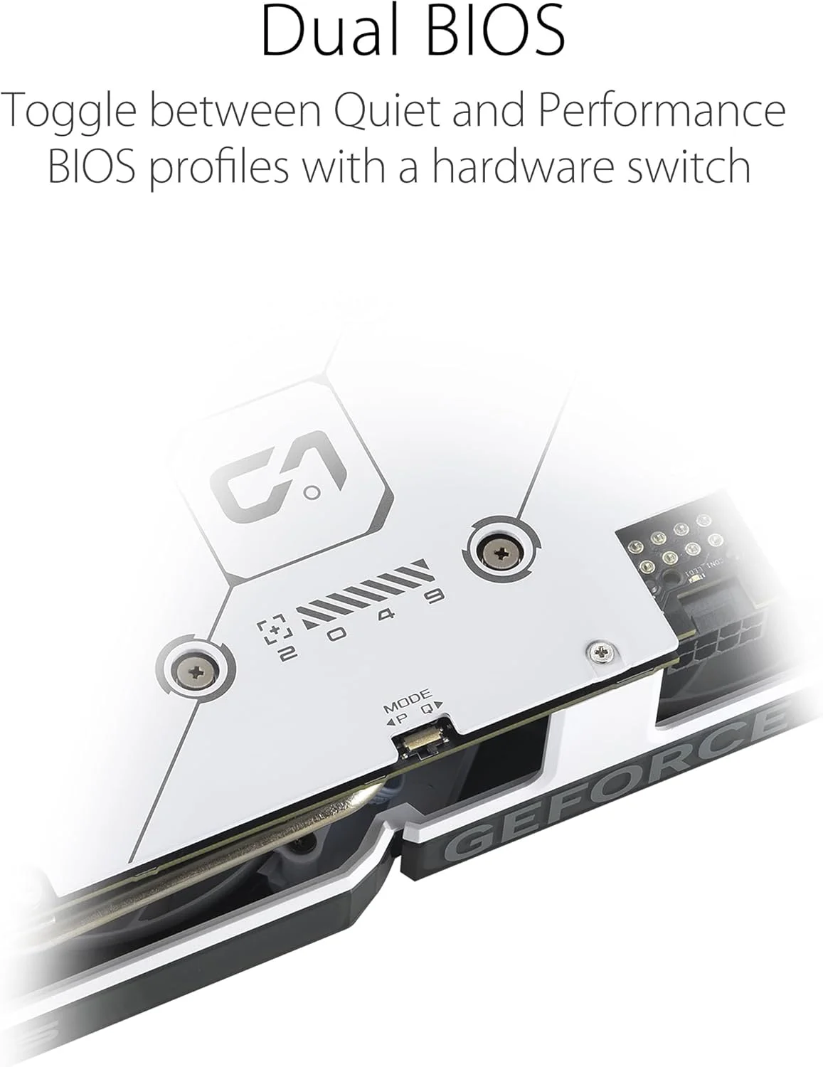 کارت گرافیک گیمینگ ایسوس Dual GeForce RTX 4060 White OC Edition با 8 گیگابایت حافظه GDDR6، PCI Express 4.0، دو فن Axial-tech، سرعت حافظه 17 گیگابیت بر ثانیه، رابط حافظه 128 بیتی - سفید کارت گرافیک گیمینگ ایسوس Dual GeForce RTX 4060 White OC Edition با 8 گیگابایت حافظه GDDR6، PCI Express 4.0، دو فن Axial-tech، سرعت حافظه 17 گیگابیت بر ثانیه، رابط حافظه 128 بیتی - سفید