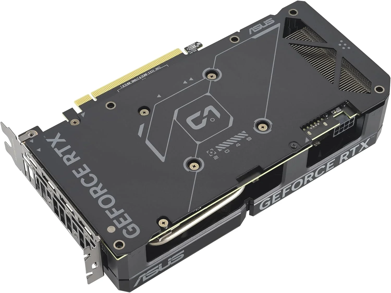 کارت گرافیک ایسوس Dual GeForce RTX 4060 Ti EVO OC Edition، حافظه 8 گیگابایتی GDDR6 128 بیتی، فرکانس افزایشی 2565 مگاهرتز، 4352 هسته CUDA، سرعت حافظه 18 گیگابیت بر ثانیه، PCI Express 4.0 - مشکی کارت گرافیک ایسوس Dual GeForce RTX 4060 Ti EVO OC Edition، حافظه 8 گیگابایتی GDDR6 128 بیتی، فرکانس افزایشی 2565 مگاهرتز، 4352 هسته CUDA، سرعت حافظه 18 گیگابیت بر ثانیه، PCI Express 4.0 - مشکی