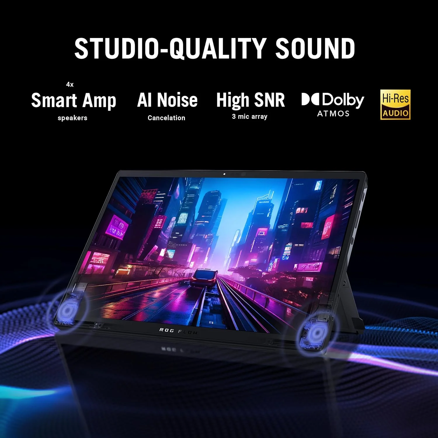 ROG Flow Z13,GZ302EA-RU016W، پردازنده AMD Ryzen™ AI MAX+ 395 با سرعت 3.0 گیگاهرتز، 32 گیگابایت رم/ 1 ترابایت SSD PCIE G4/AMD UMA/ویندوز 11 هوم (AI PC)/صفحه نمایش 13.4 اینچی، 2.5K، کارت گرافیک AMD Radeon™، ویندوز هوم، کیبورد انگلیسی-عربی مشکی ROG Flow Z13,GZ302EA-RU016W، پردازنده AMD Ryzen™ AI MAX+ 395 با سرعت 3.0 گیگاهرتز، 32 گیگابایت رم/ 1 ترابایت SSD PCIE G4/AMD UMA/ویندوز 11 هوم (AI PC)/صفحه نمایش 13.4 اینچی، 2.5K، کارت گرافیک AMD Radeon™، ویندوز هوم، کیبورد انگلیسی-عربی مشکی